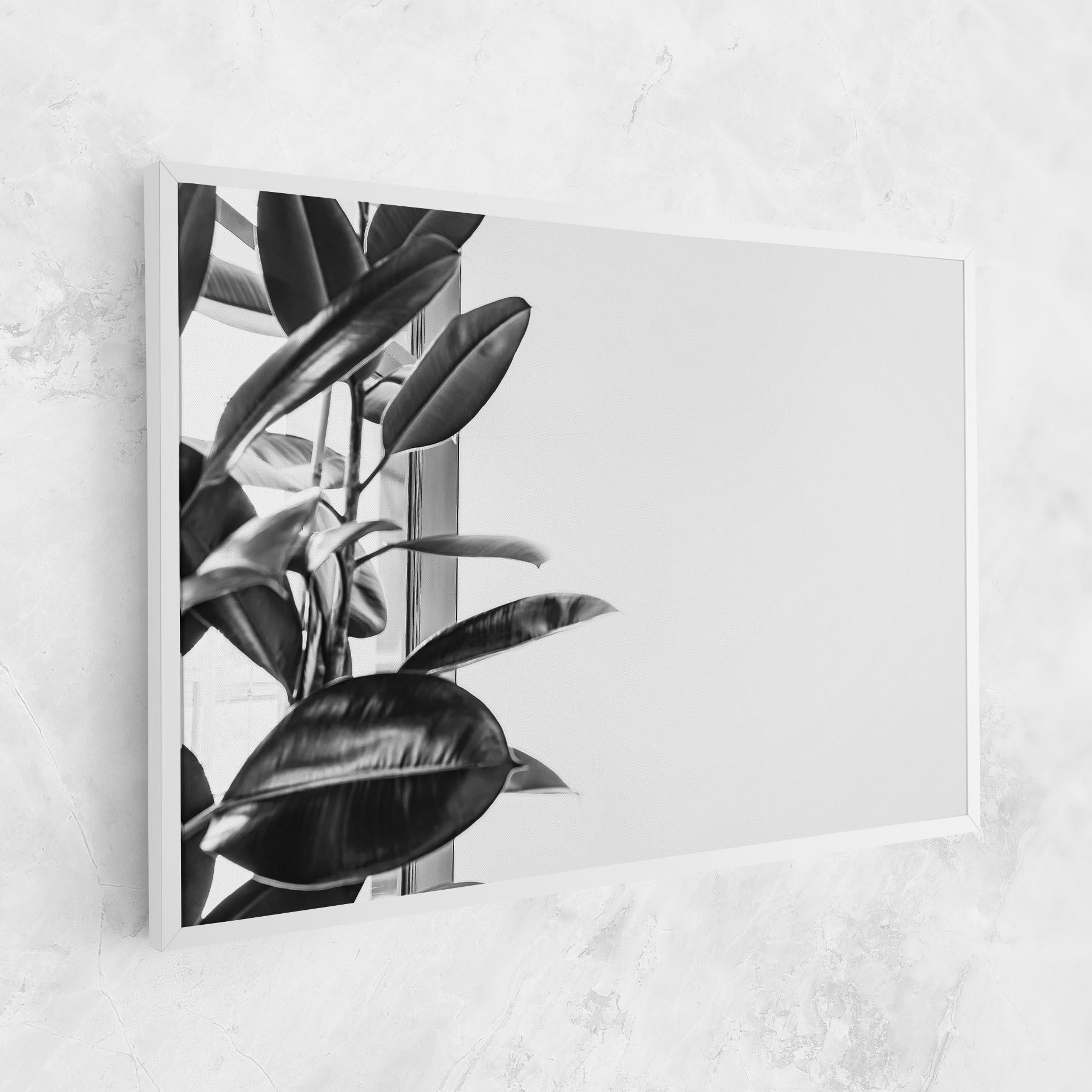 Tablou Canvas Grey Plant mockup 1