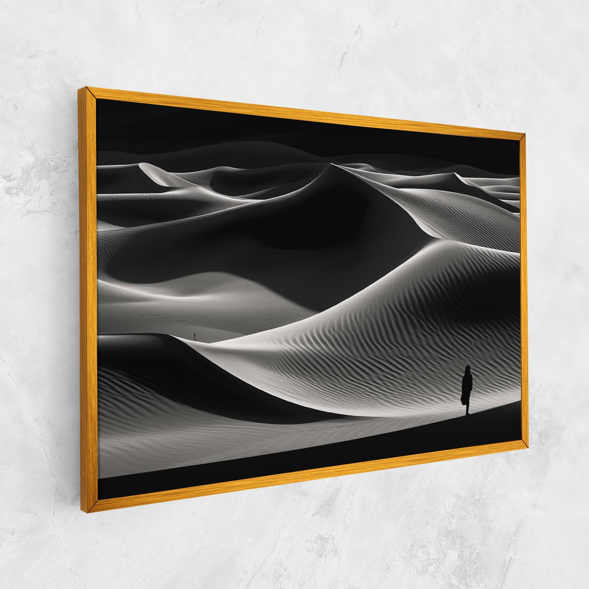 Tablou Canvas Dune Silhouette mockup 1