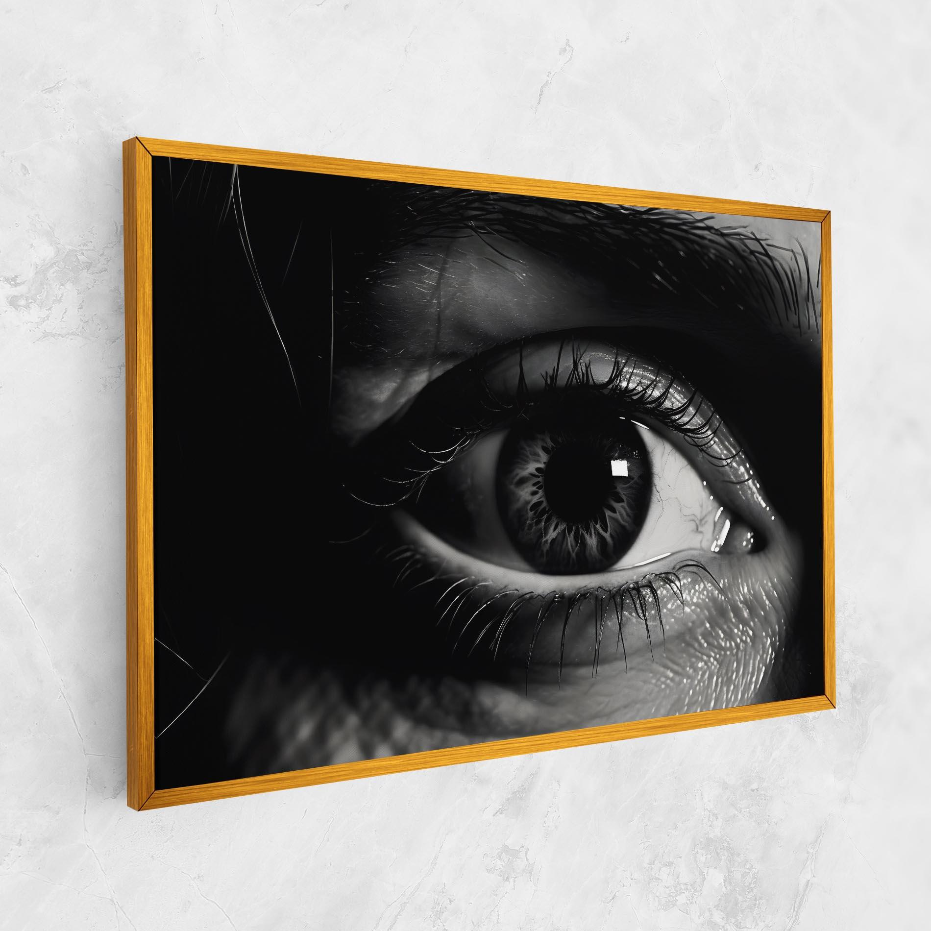Tablou Canvas Eye Close Up mockup 1