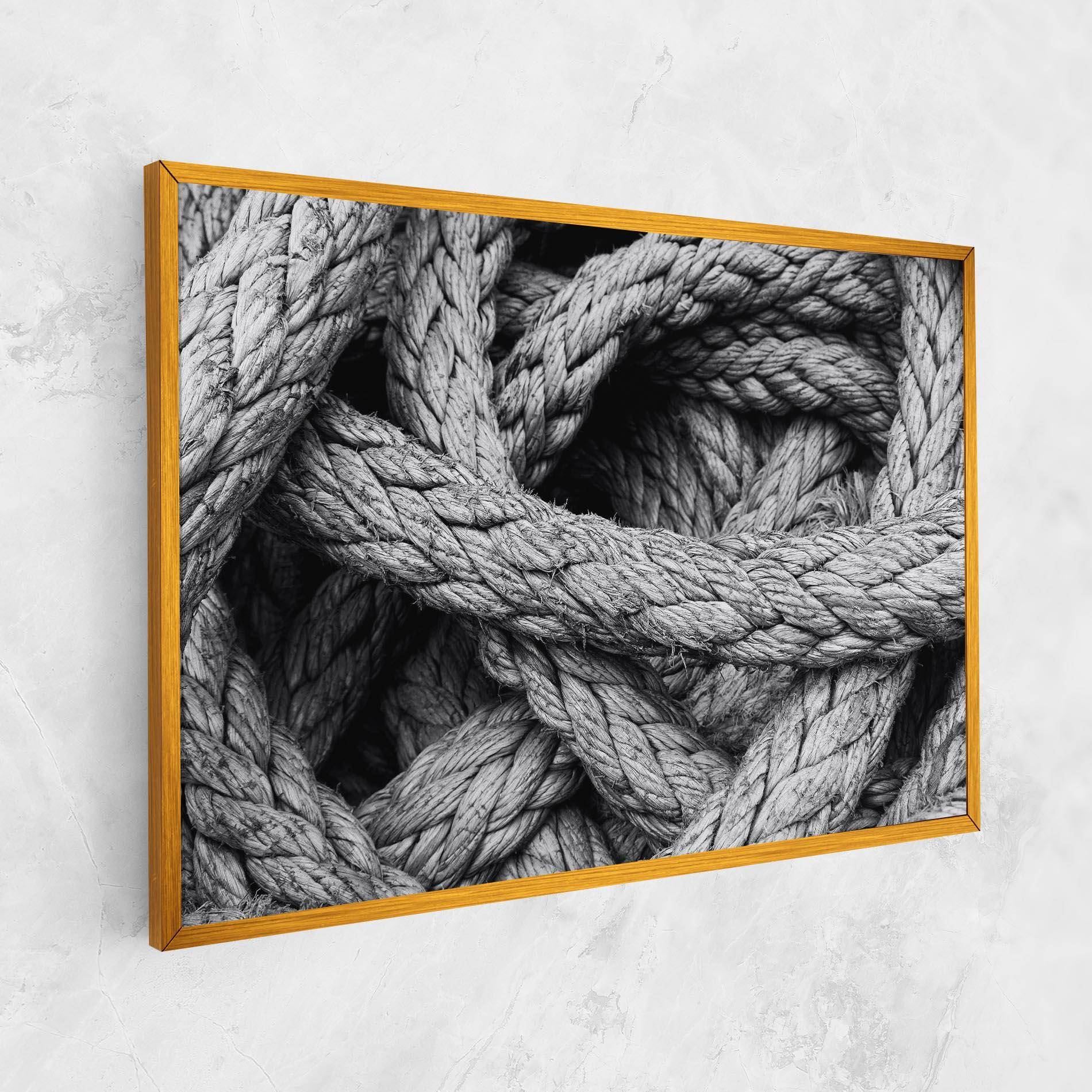 Tablou Canvas Gray String mockup 1