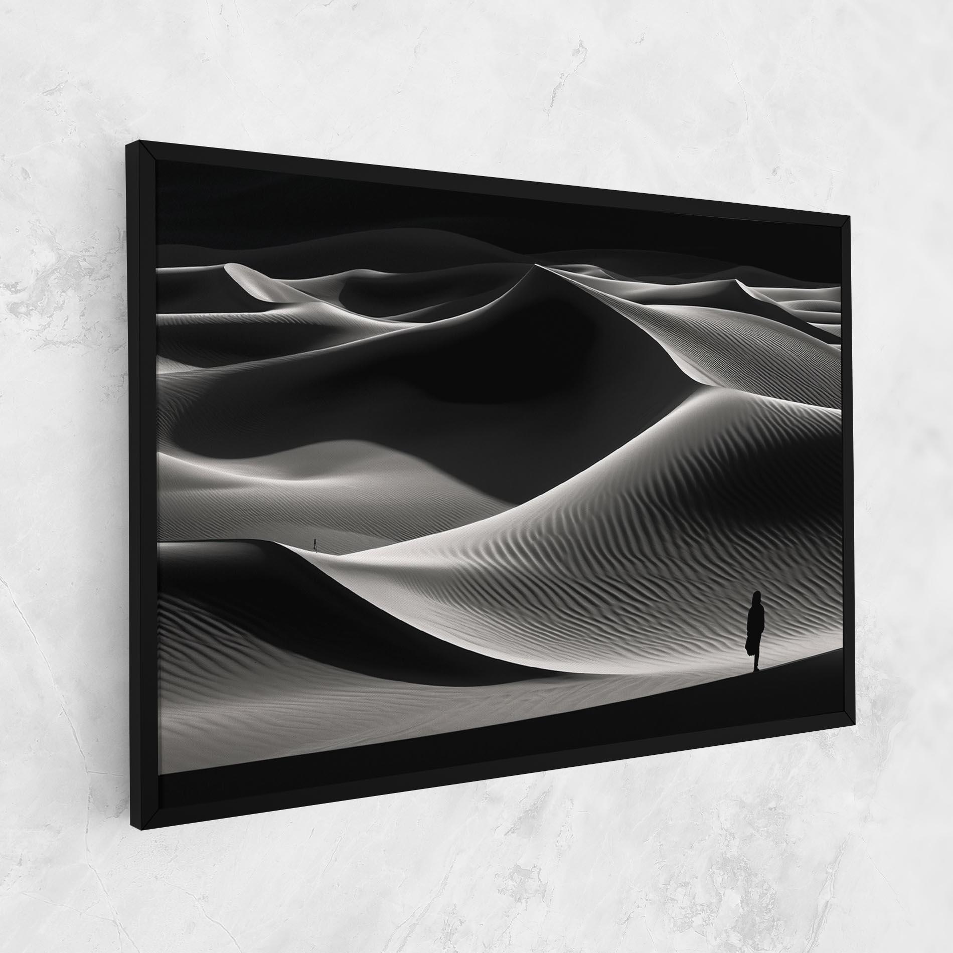 Tablou Canvas Dune Silhouette mockup 1
