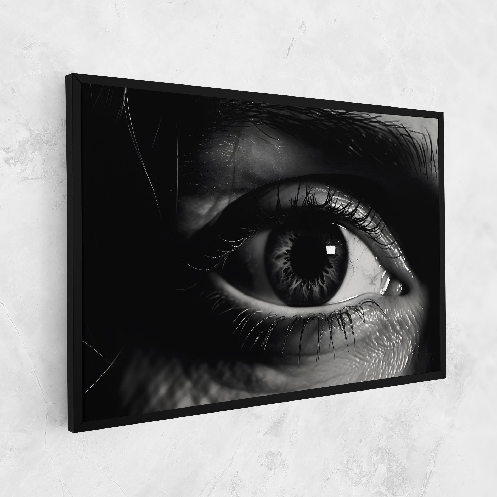 Tablou Canvas Eye Close Up mockup 1