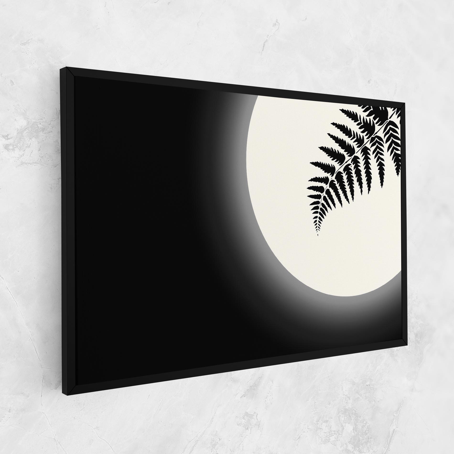 Tablou Canvas Full Moon Leaf mockup 1