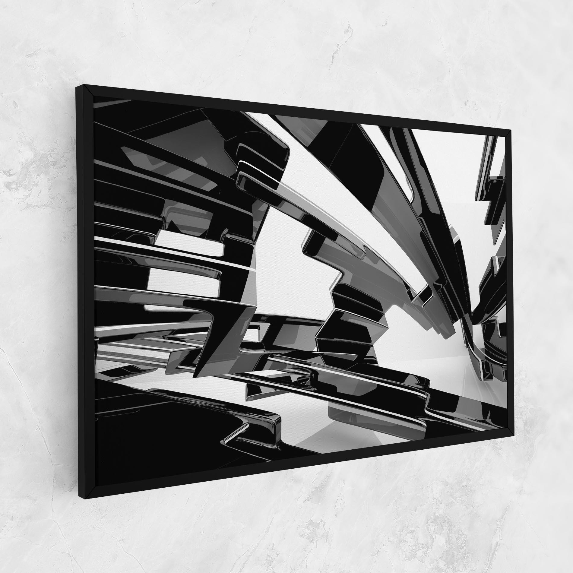 Tablou Canvas Glossy Sculpture mockup 1