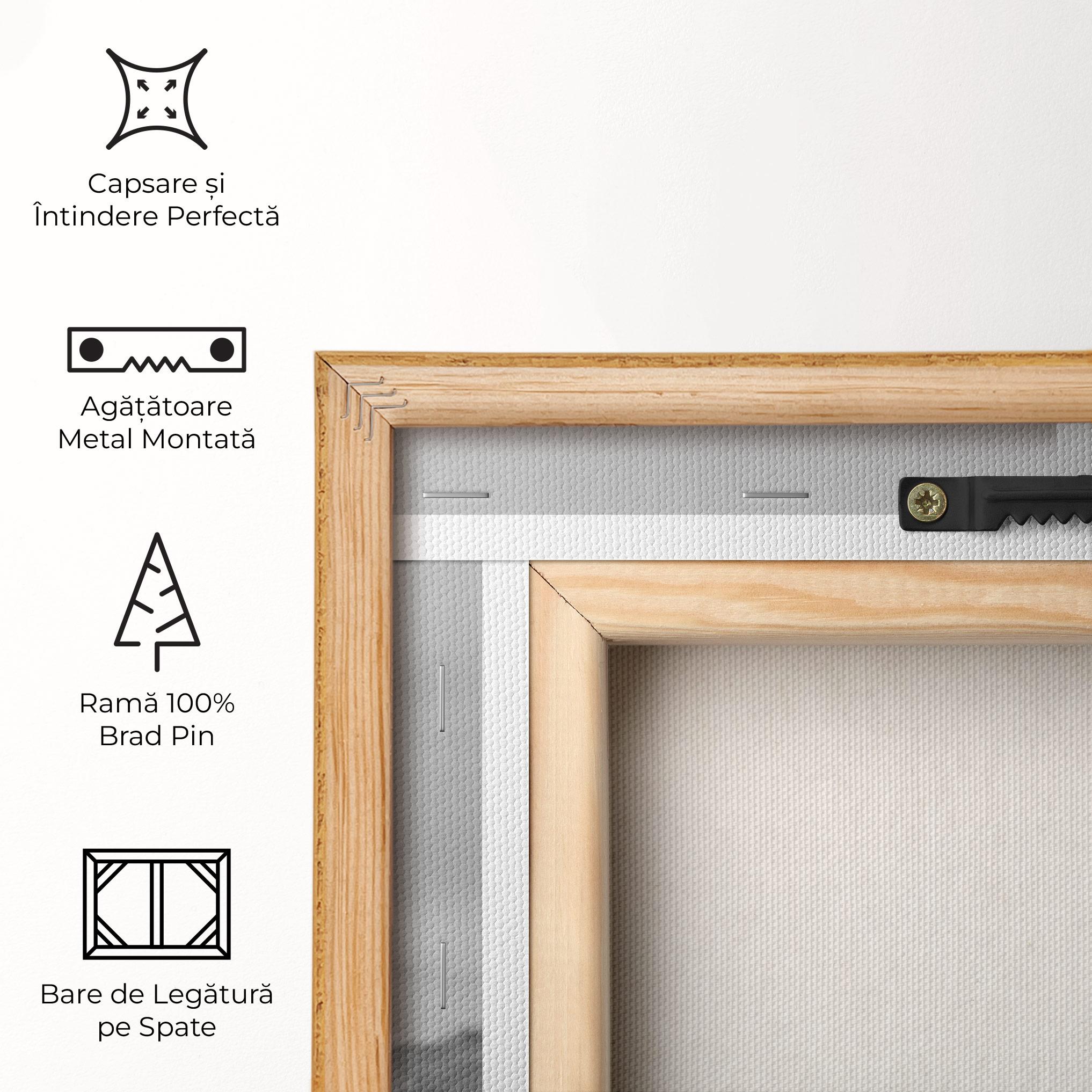 Tablou Canvas Black Dog mockup 5