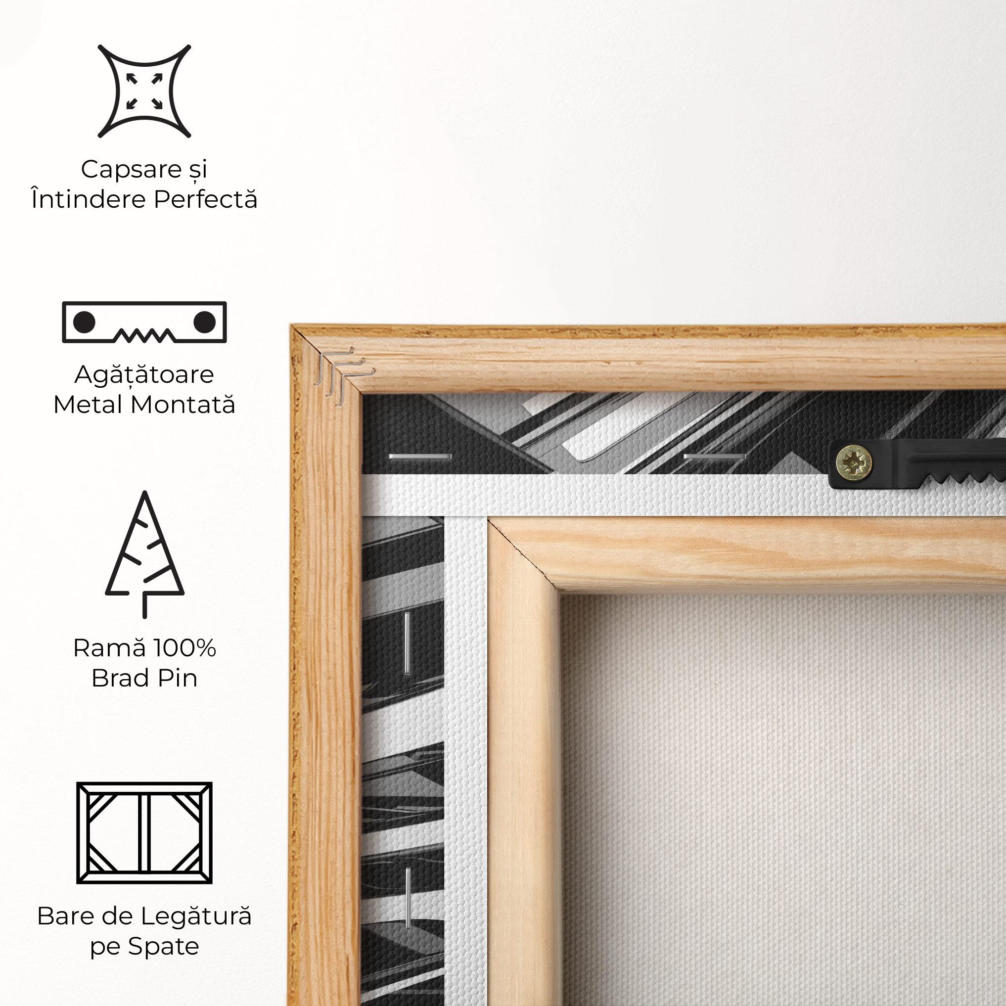 Tablou Canvas Black Sculpture mockup 5