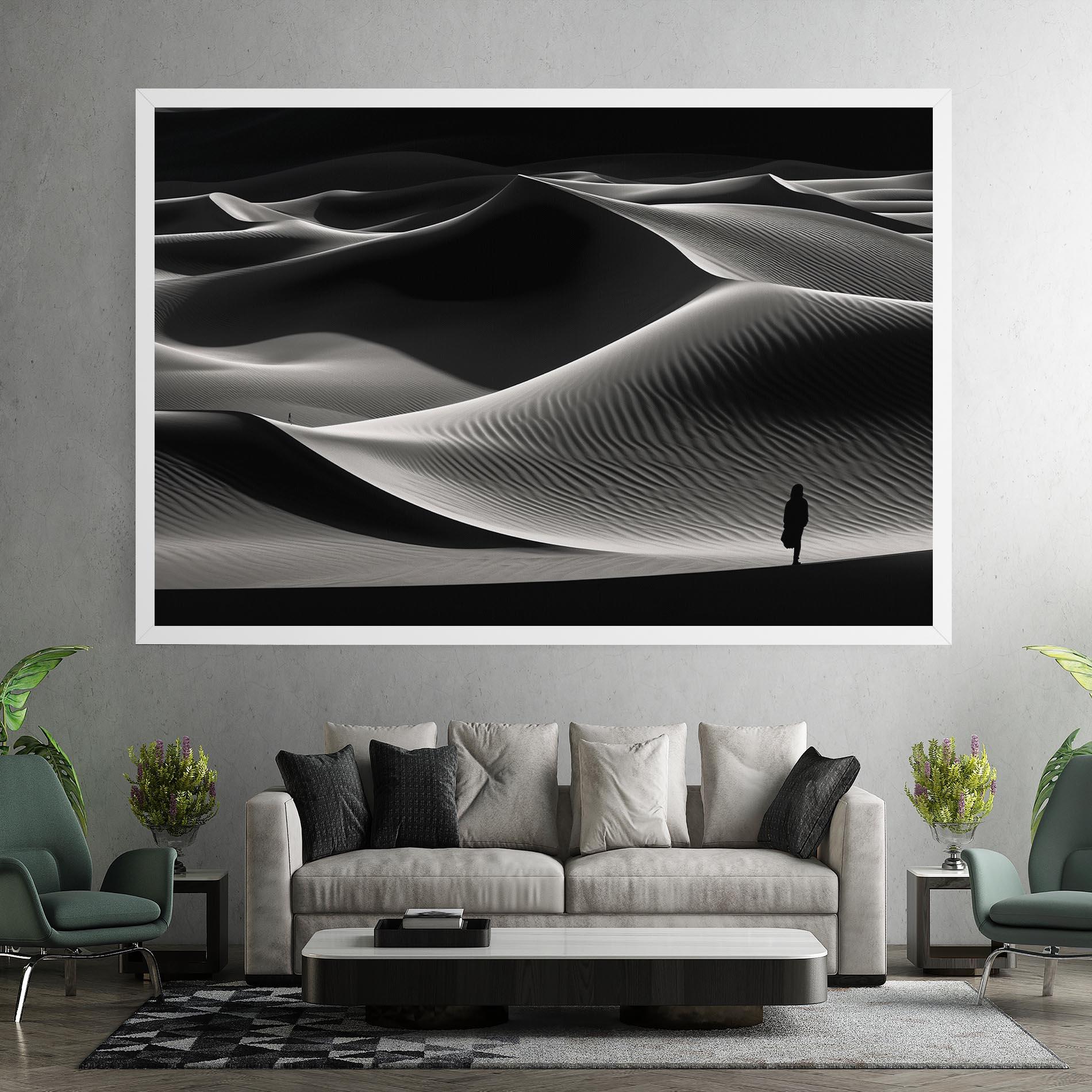 Tablou Canvas Dune Silhouette mockup 7