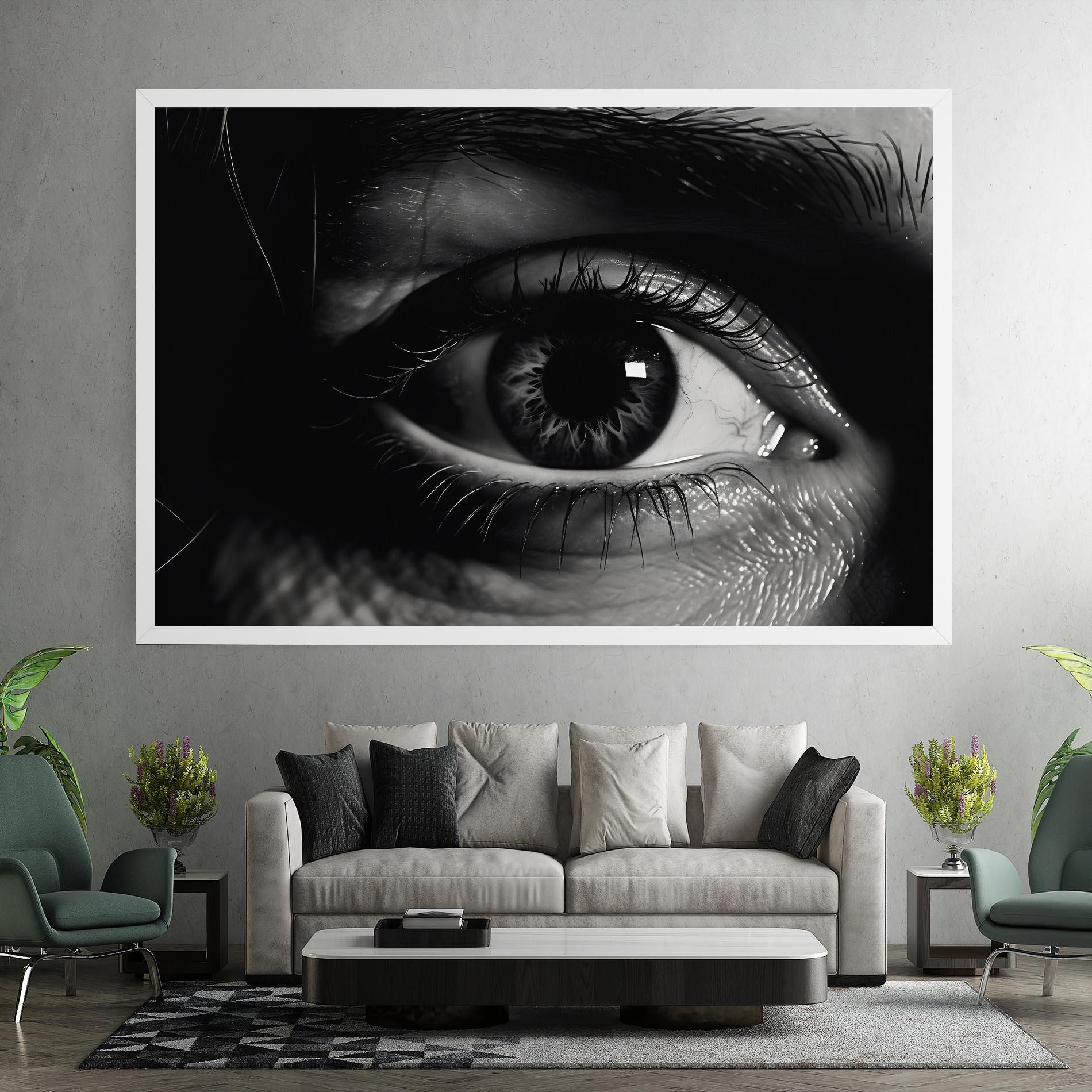Tablou Canvas Eye Close Up mockup 7