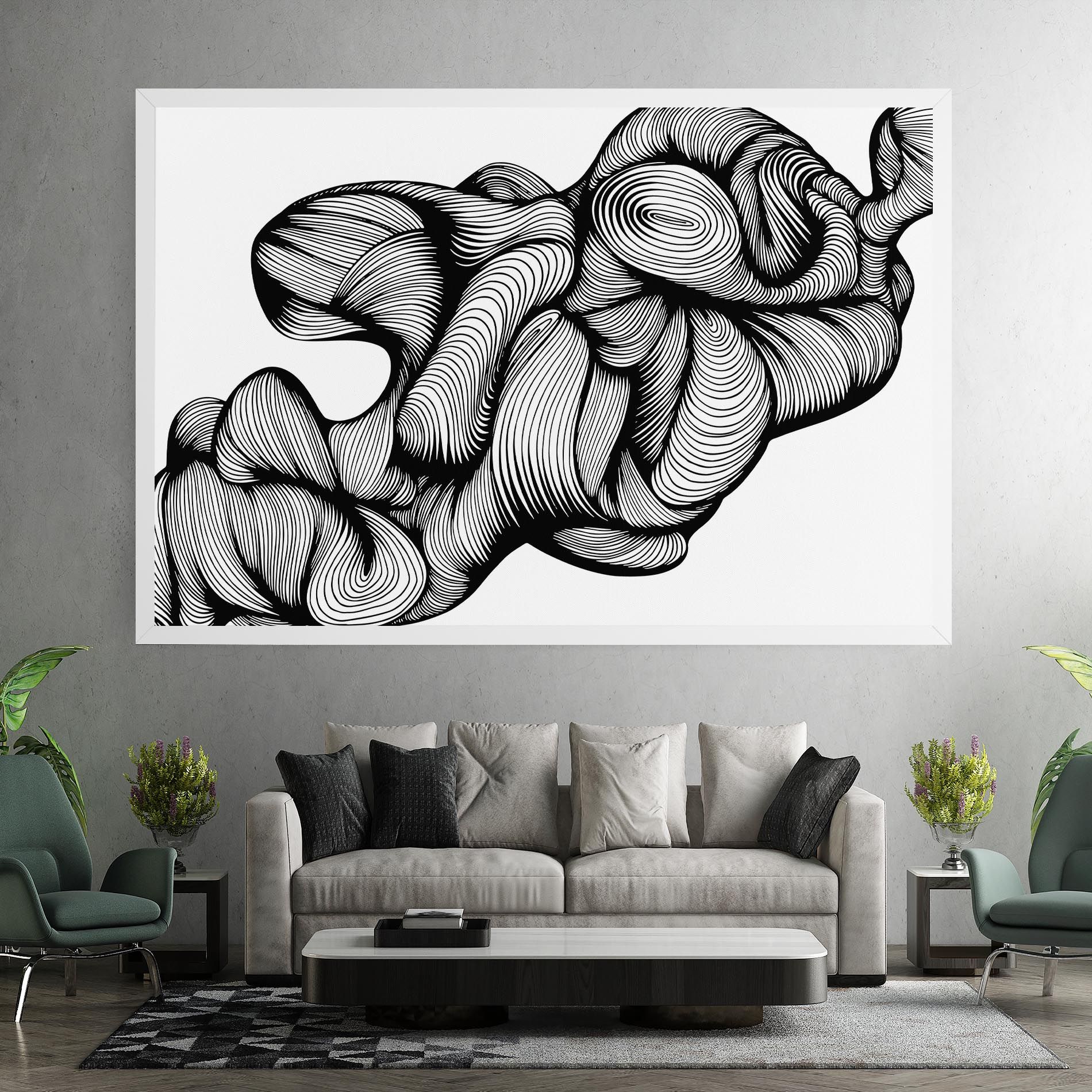 Monochrome Doodle mockup 7