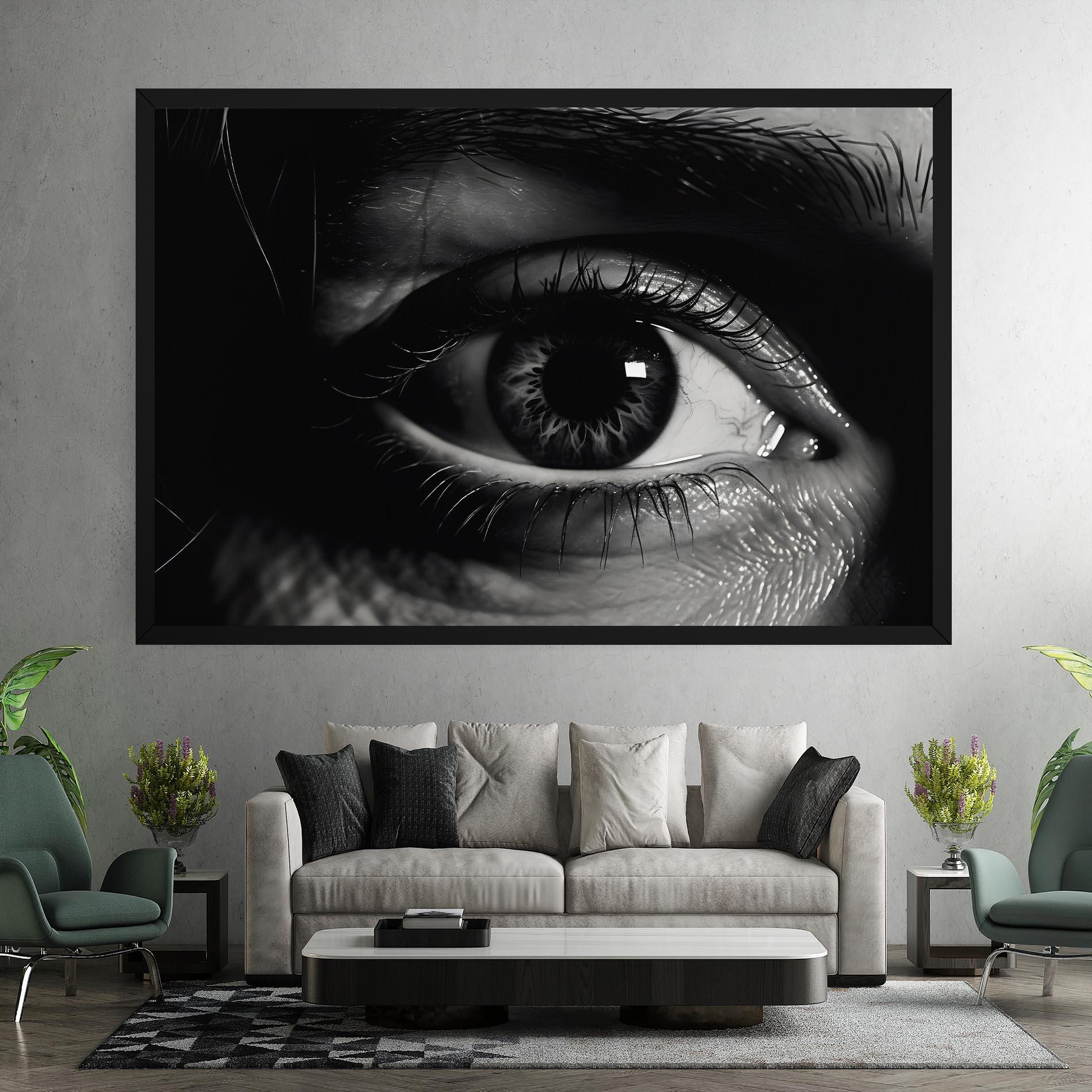 Tablou Canvas Eye Close Up mockup 7