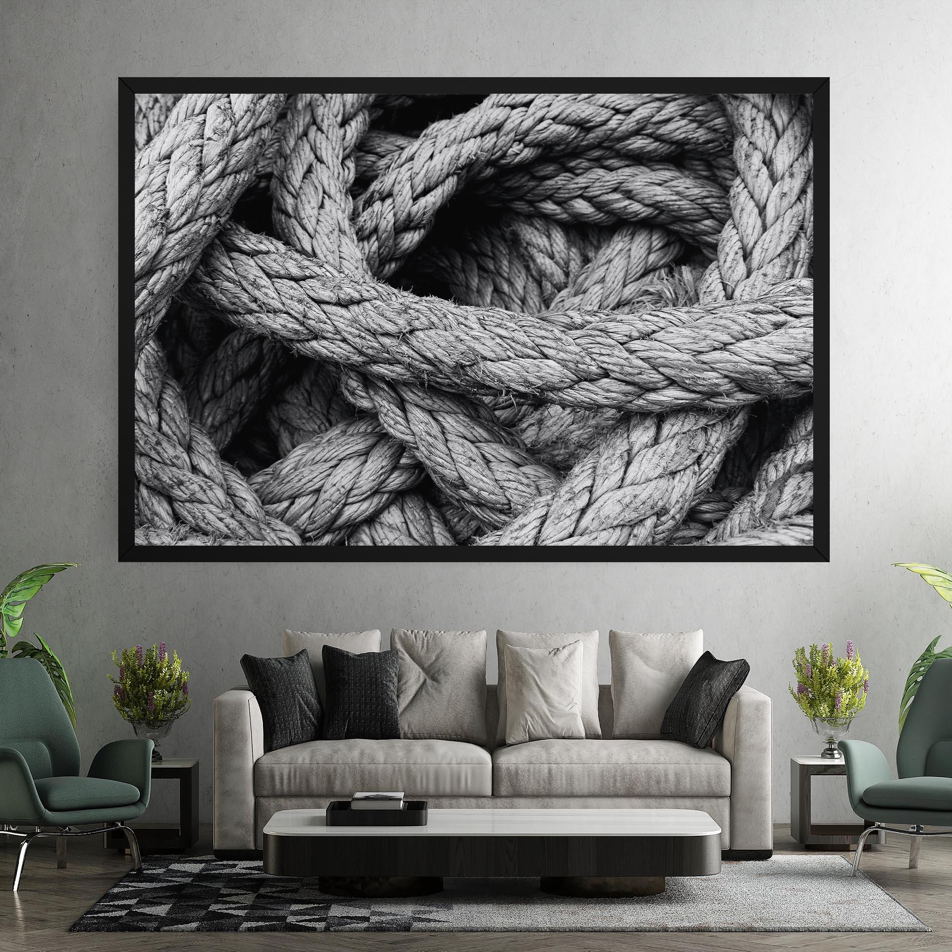 Tablou Canvas Gray String mockup 7