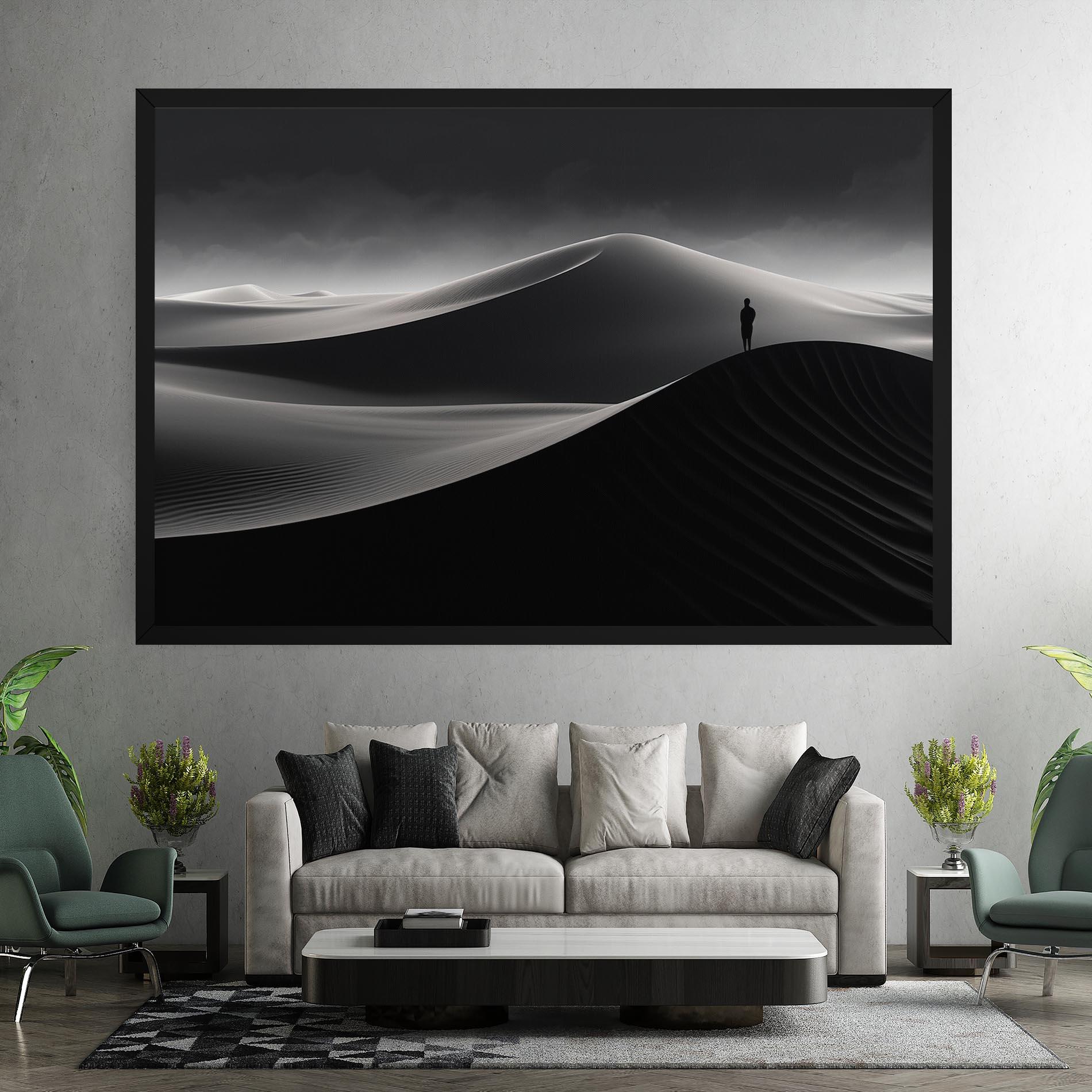Tablou Canvas Grey Dune mockup 7