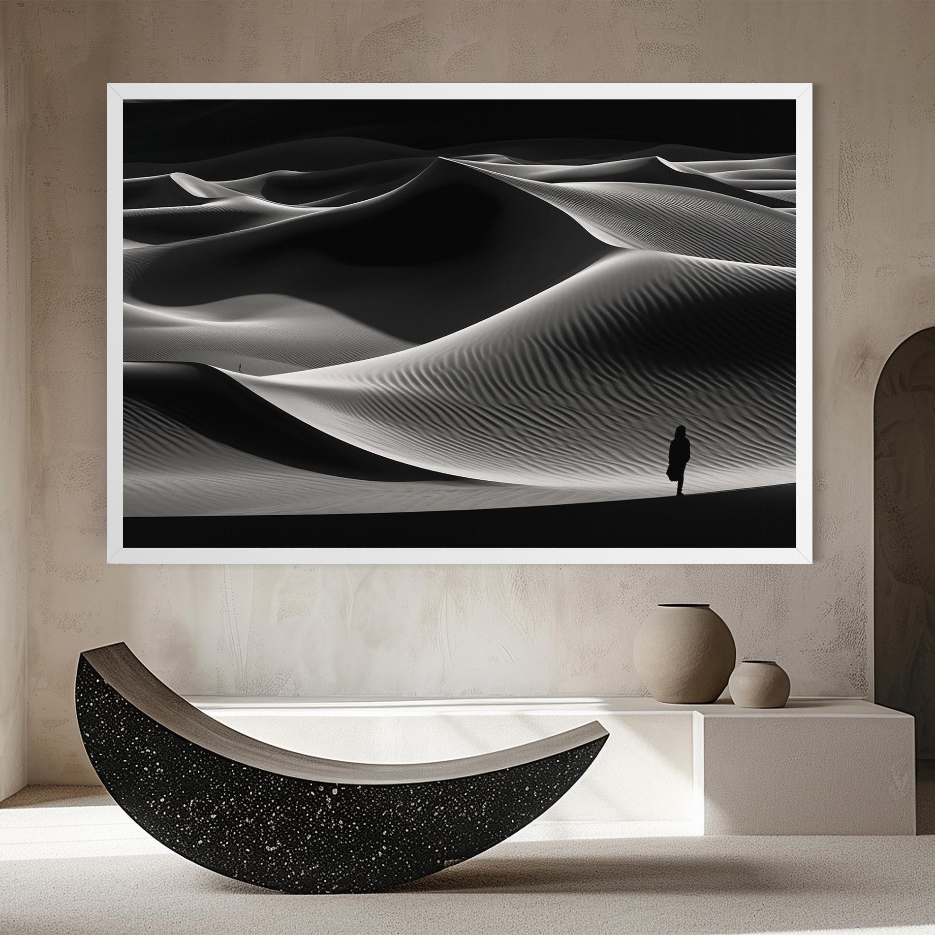 Tablou Canvas Dune Silhouette mockup 8