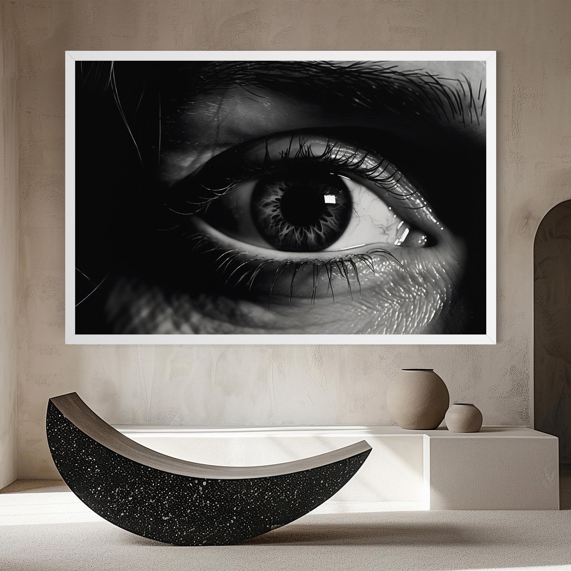 Tablou Canvas Eye Close Up mockup 8