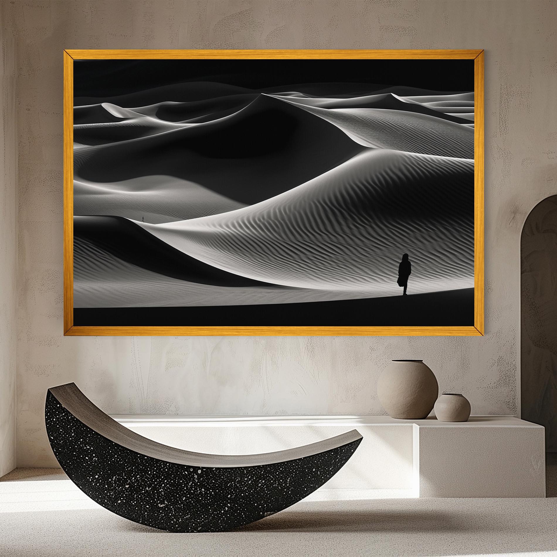 Tablou Canvas Dune Silhouette mockup 8