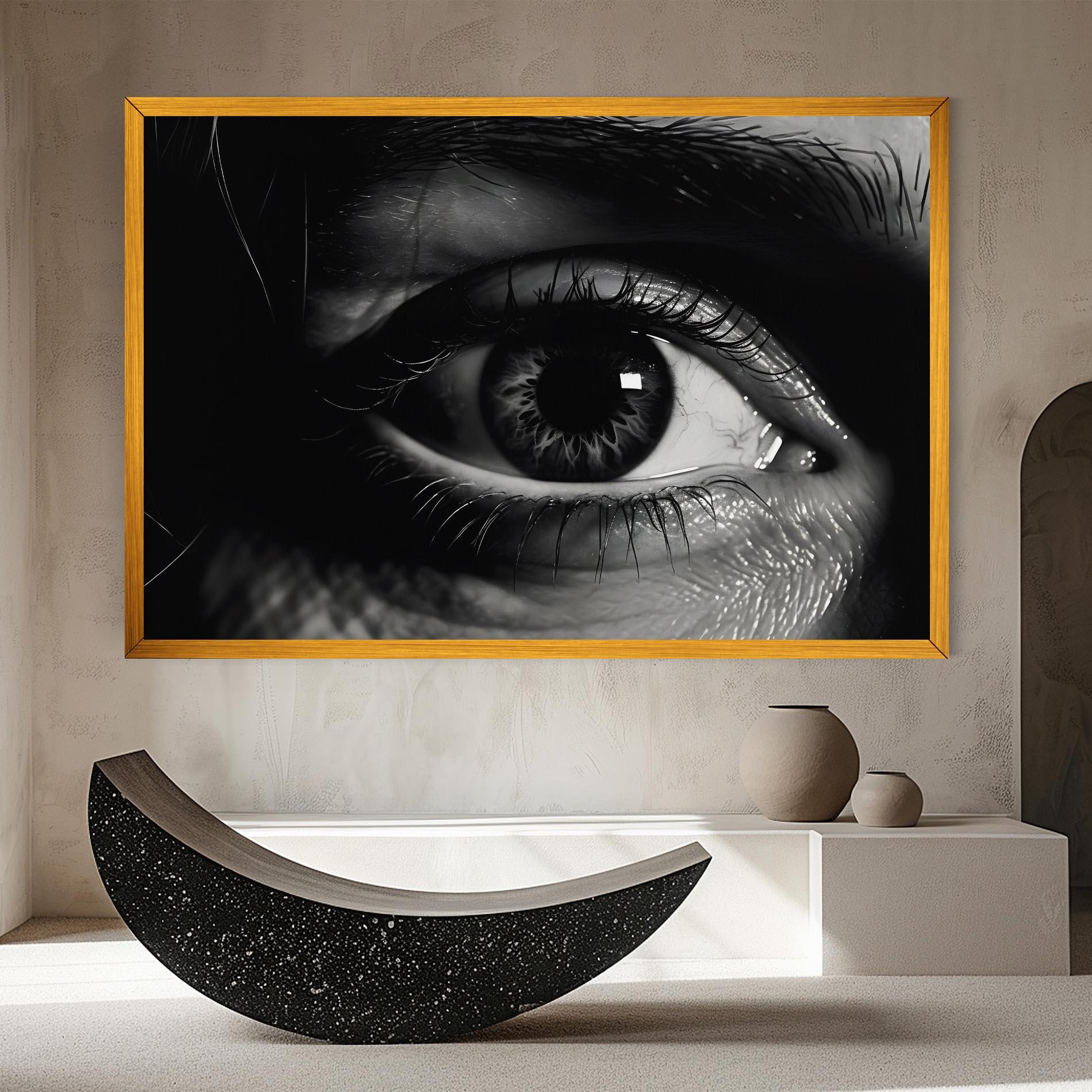 Tablou Canvas Eye Close Up mockup 8