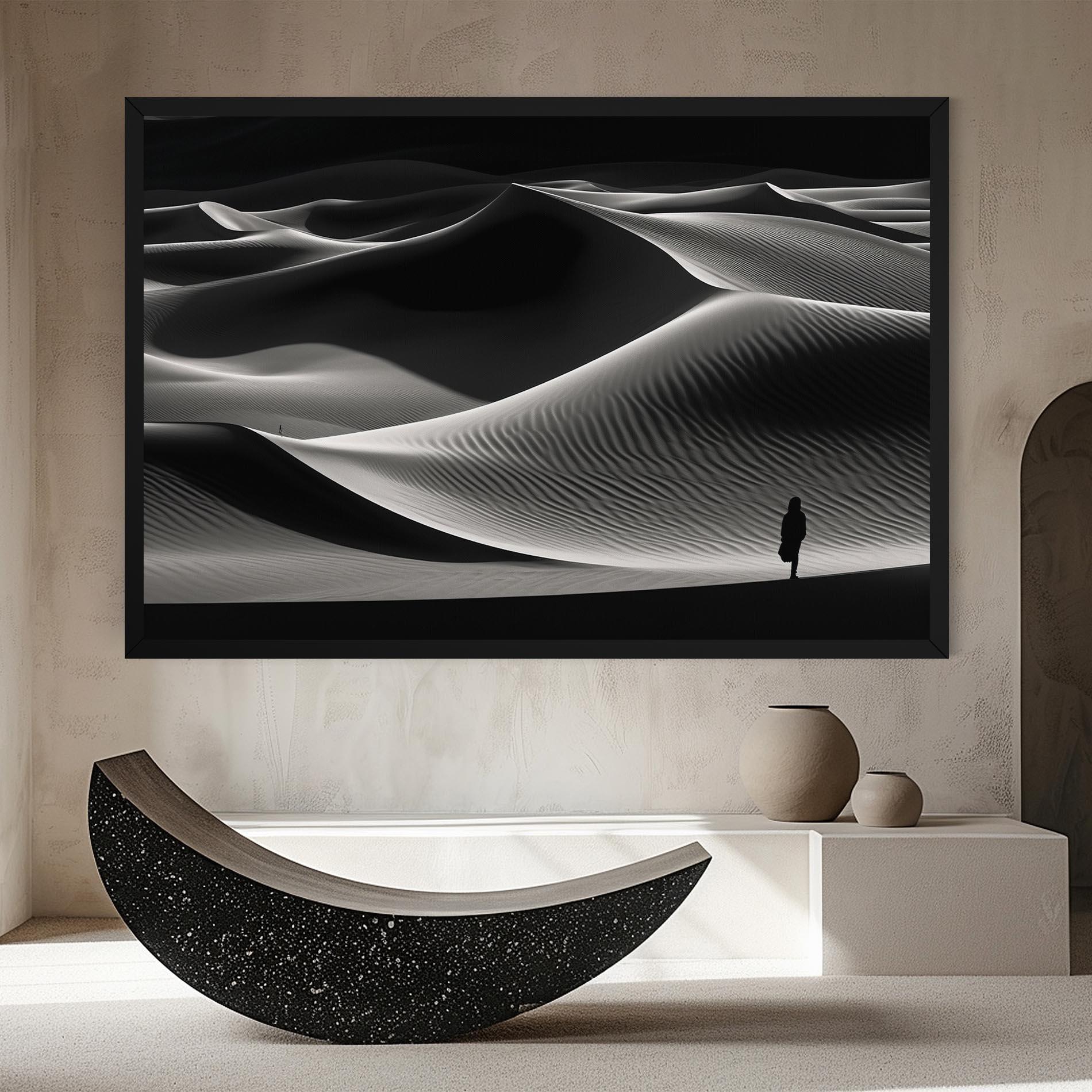 Tablou Canvas Dune Silhouette mockup 8