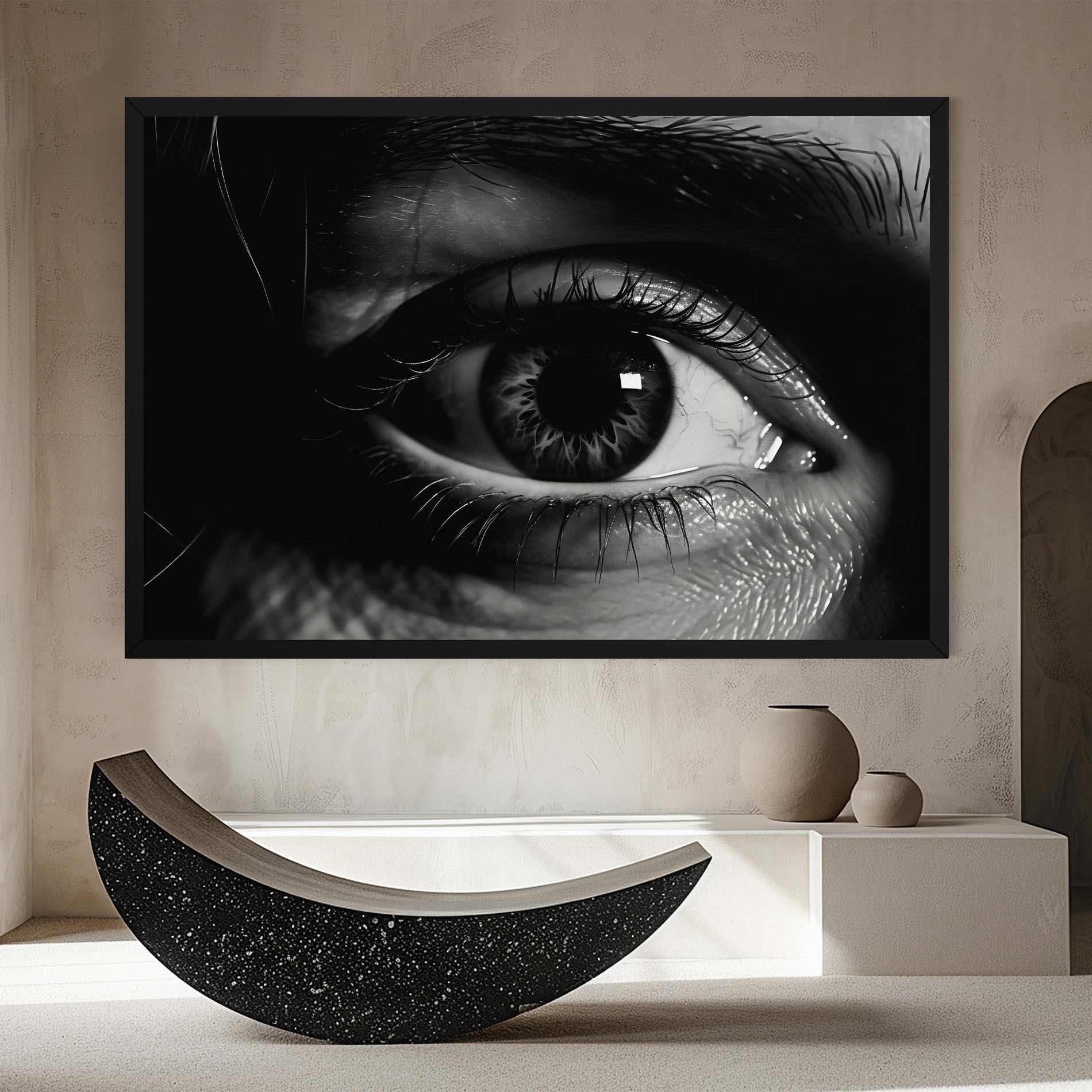 Tablou Canvas Eye Close Up mockup 8