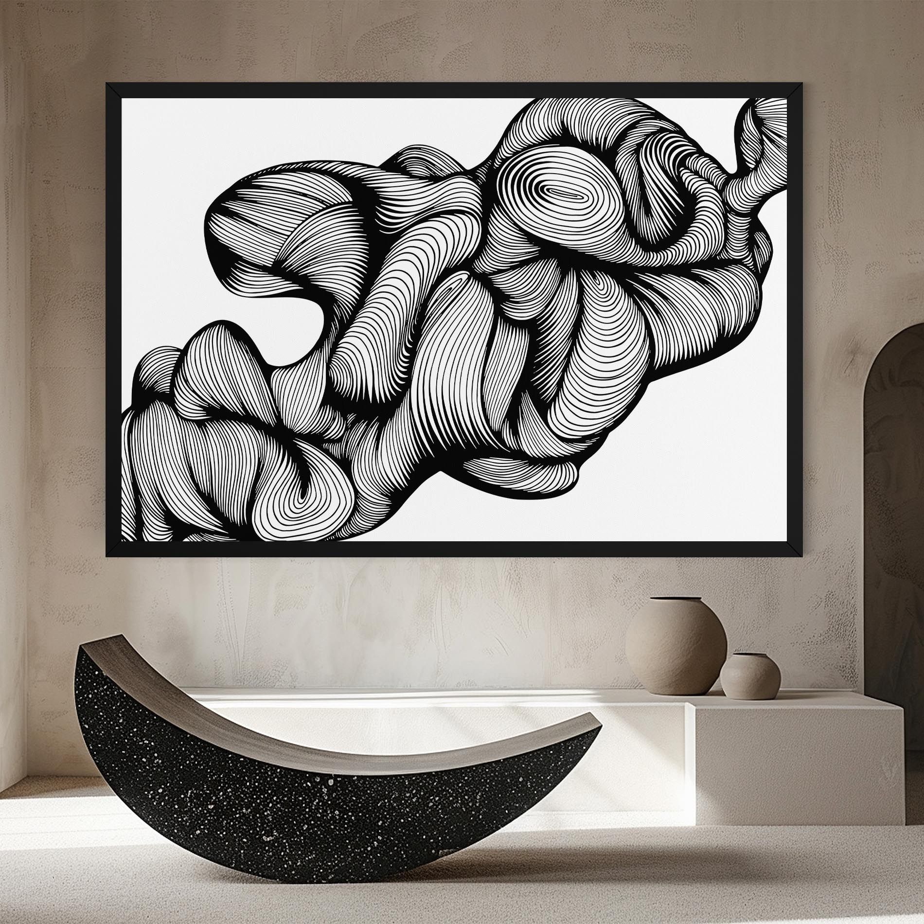 Monochrome Doodle mockup 8