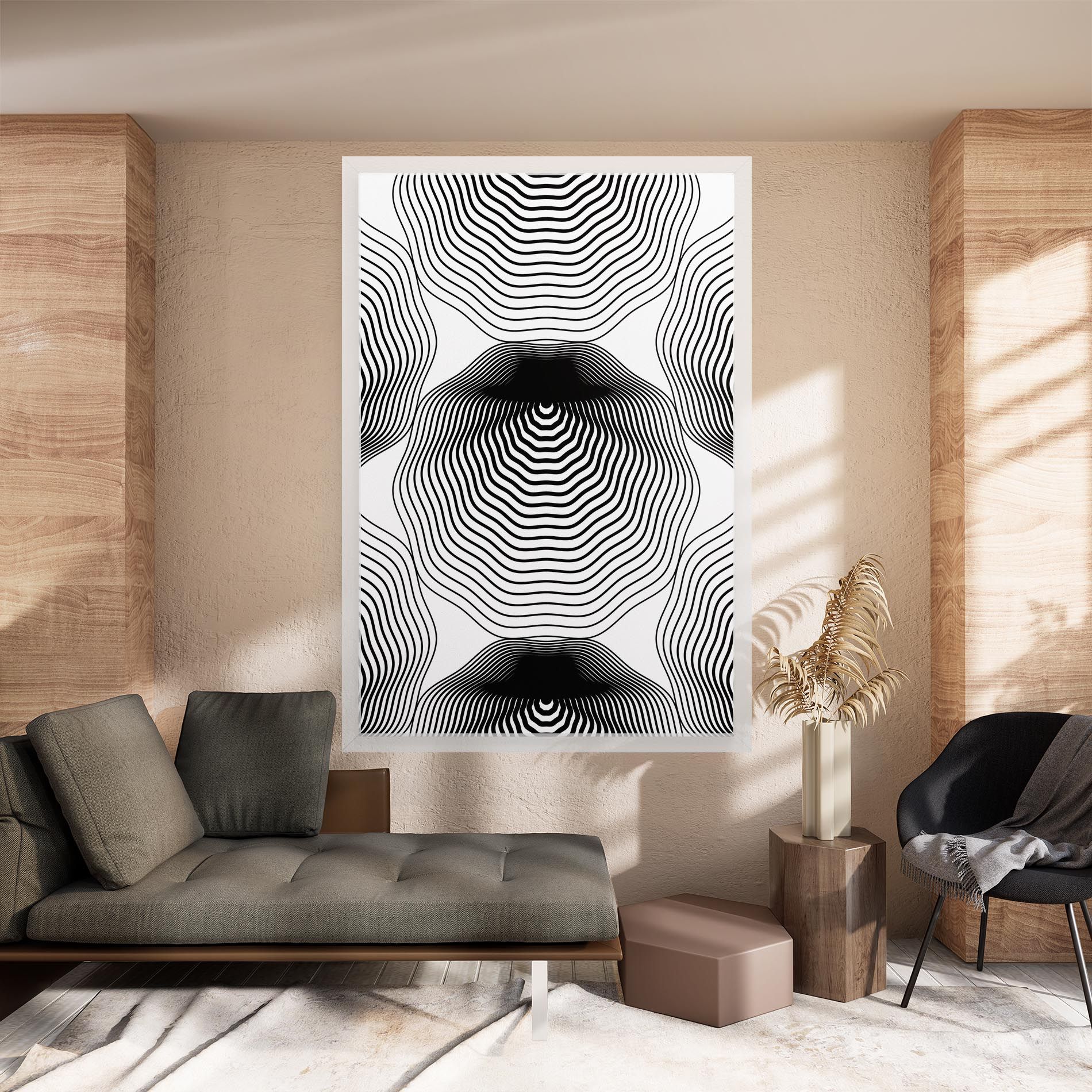 Black Line Art mockup 8