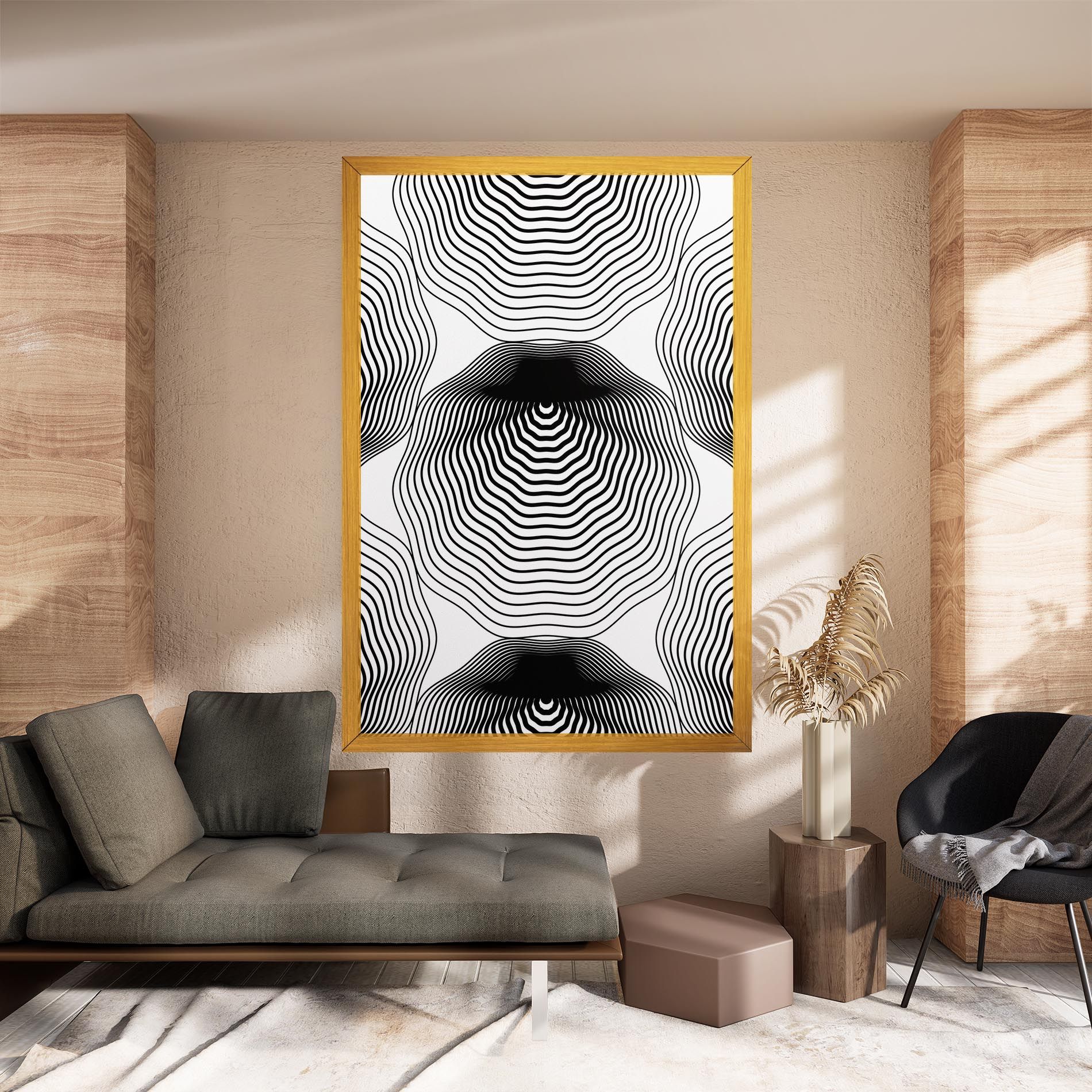 Black Line Art mockup 8