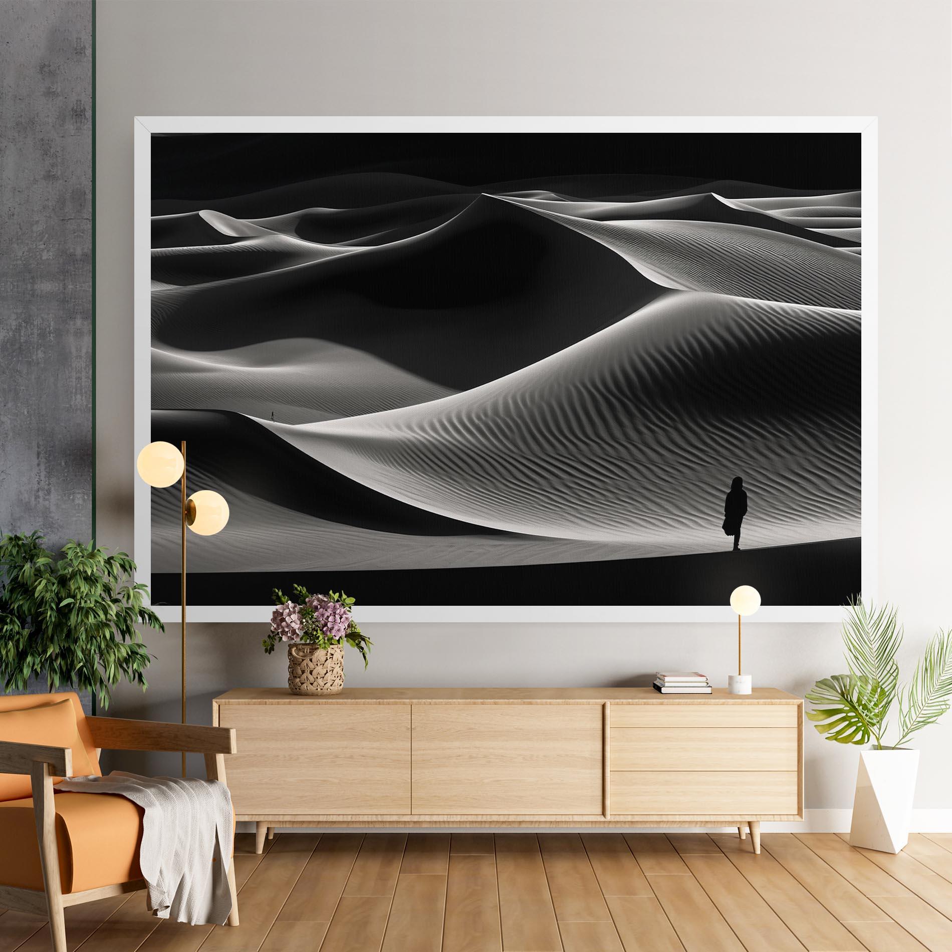 Tablou Canvas Dune Silhouette mockup 9