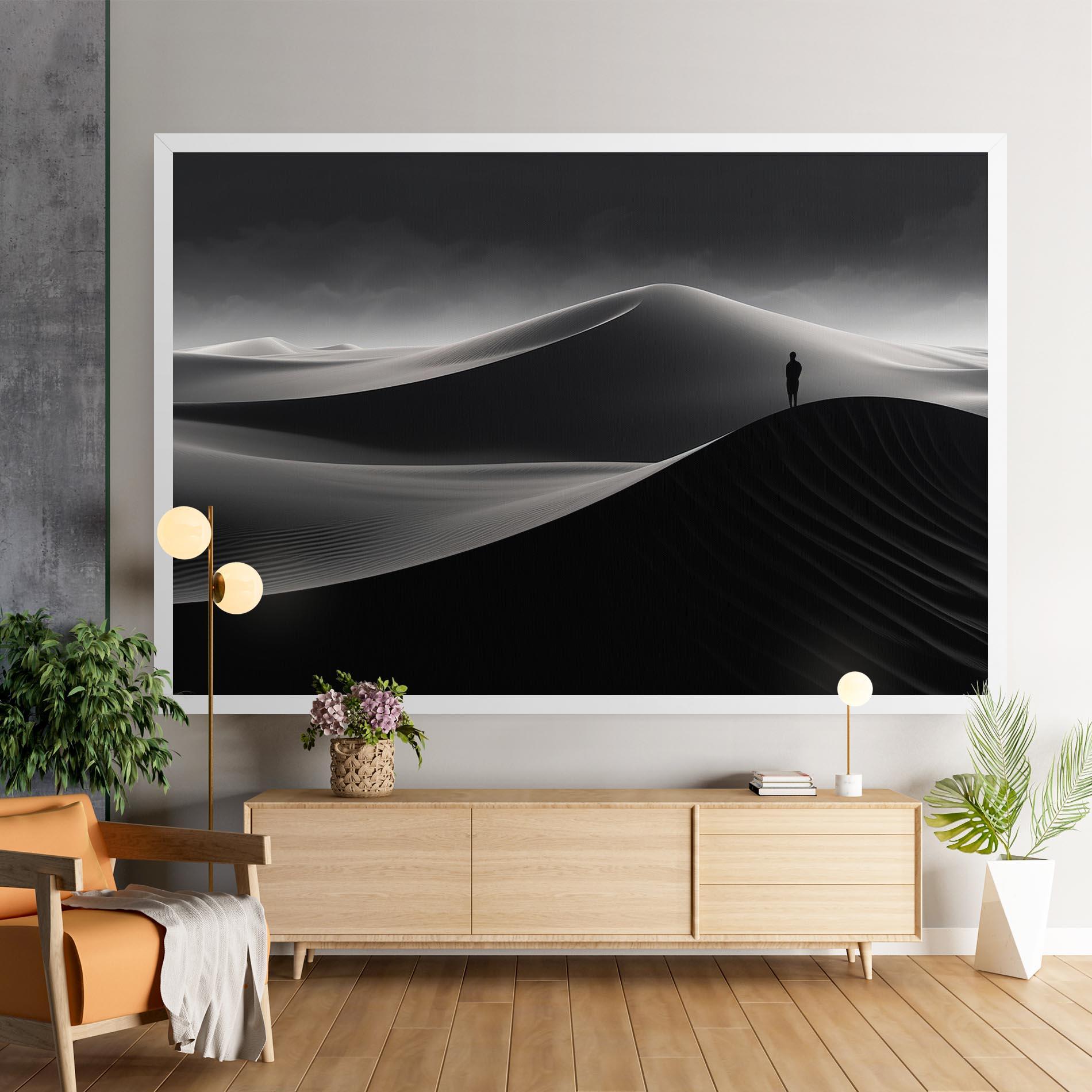Tablou Canvas Grey Dune mockup 9