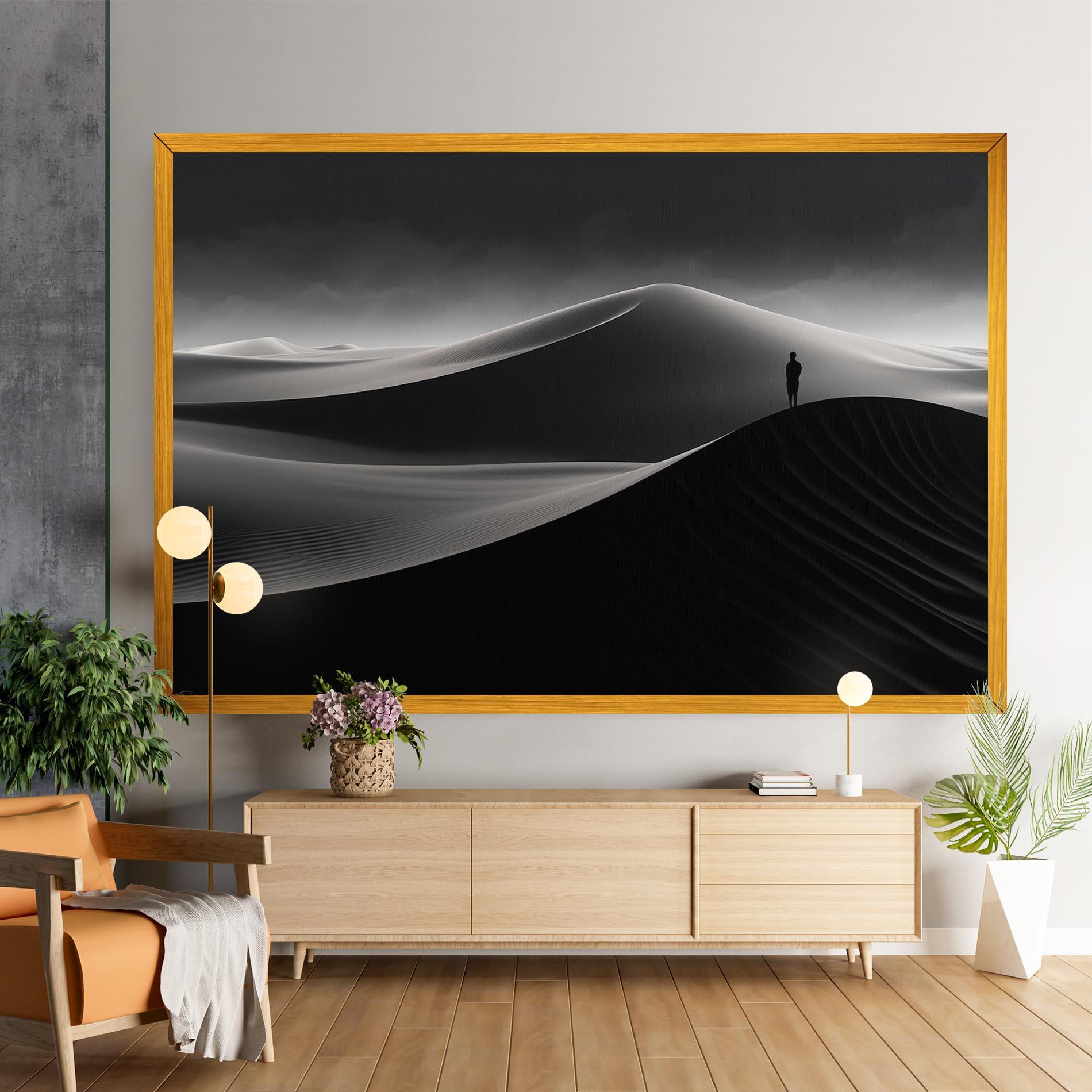 Tablou Canvas Grey Dune mockup 9
