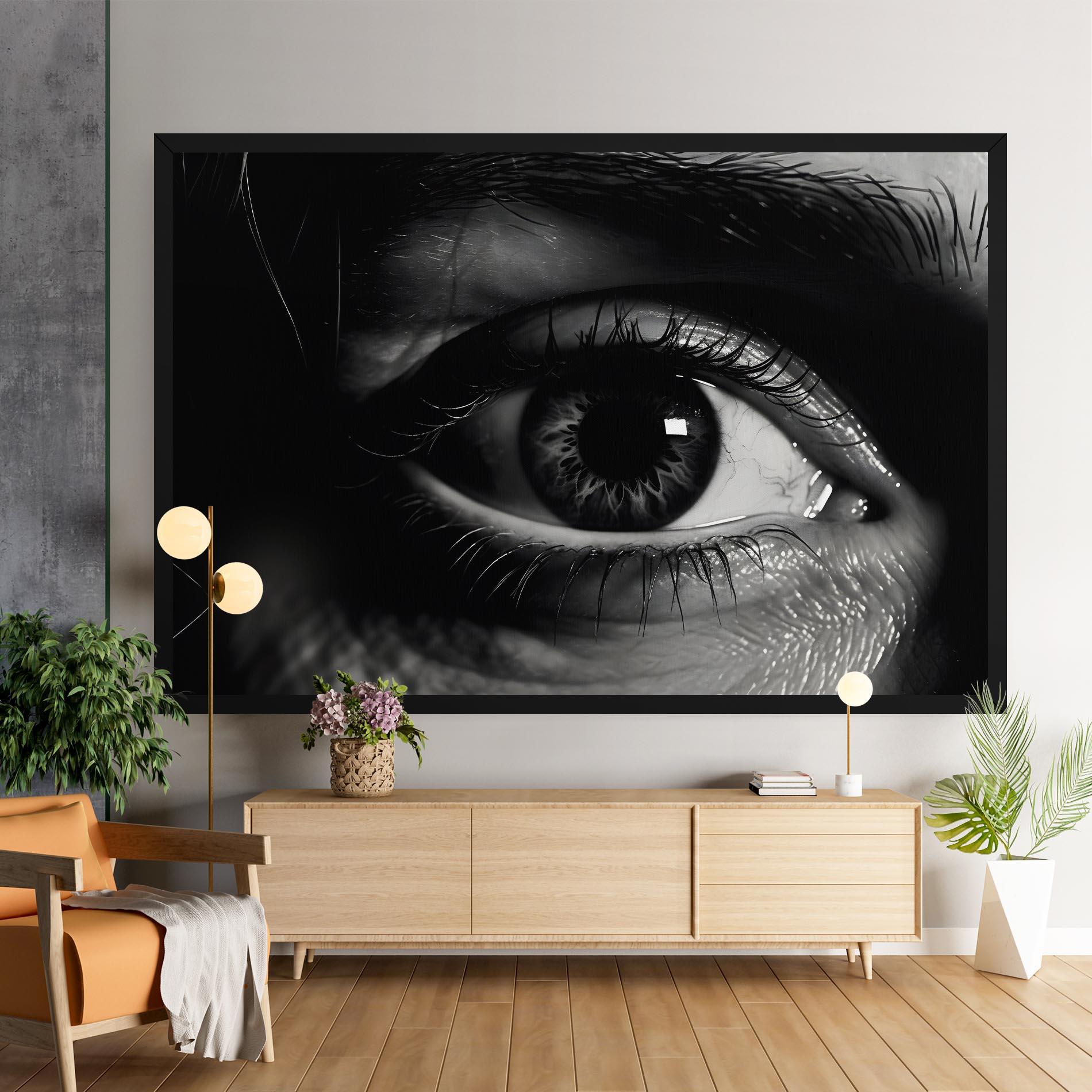 Tablou Canvas Eye Close Up mockup 9