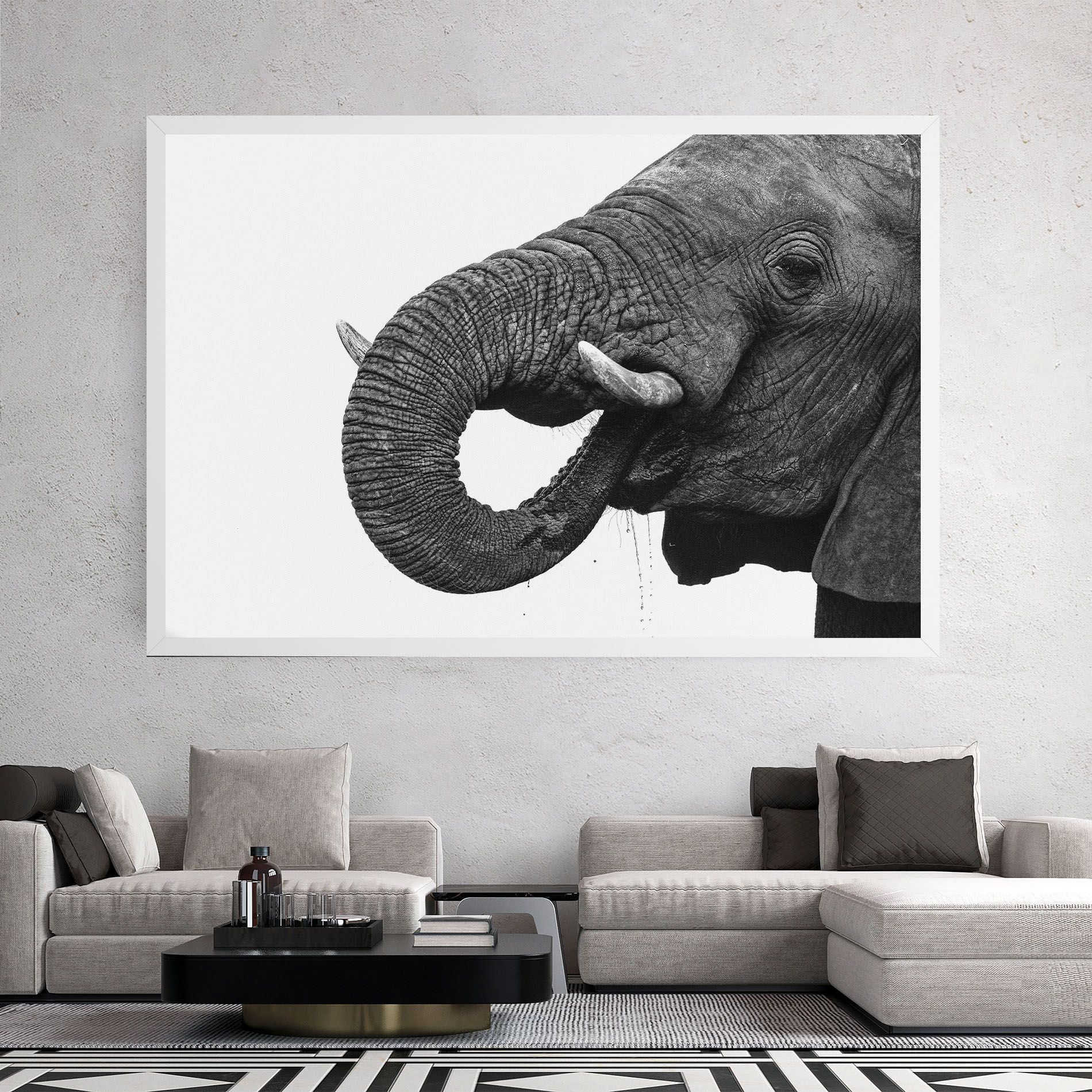 Elephant Drinking mockup 2