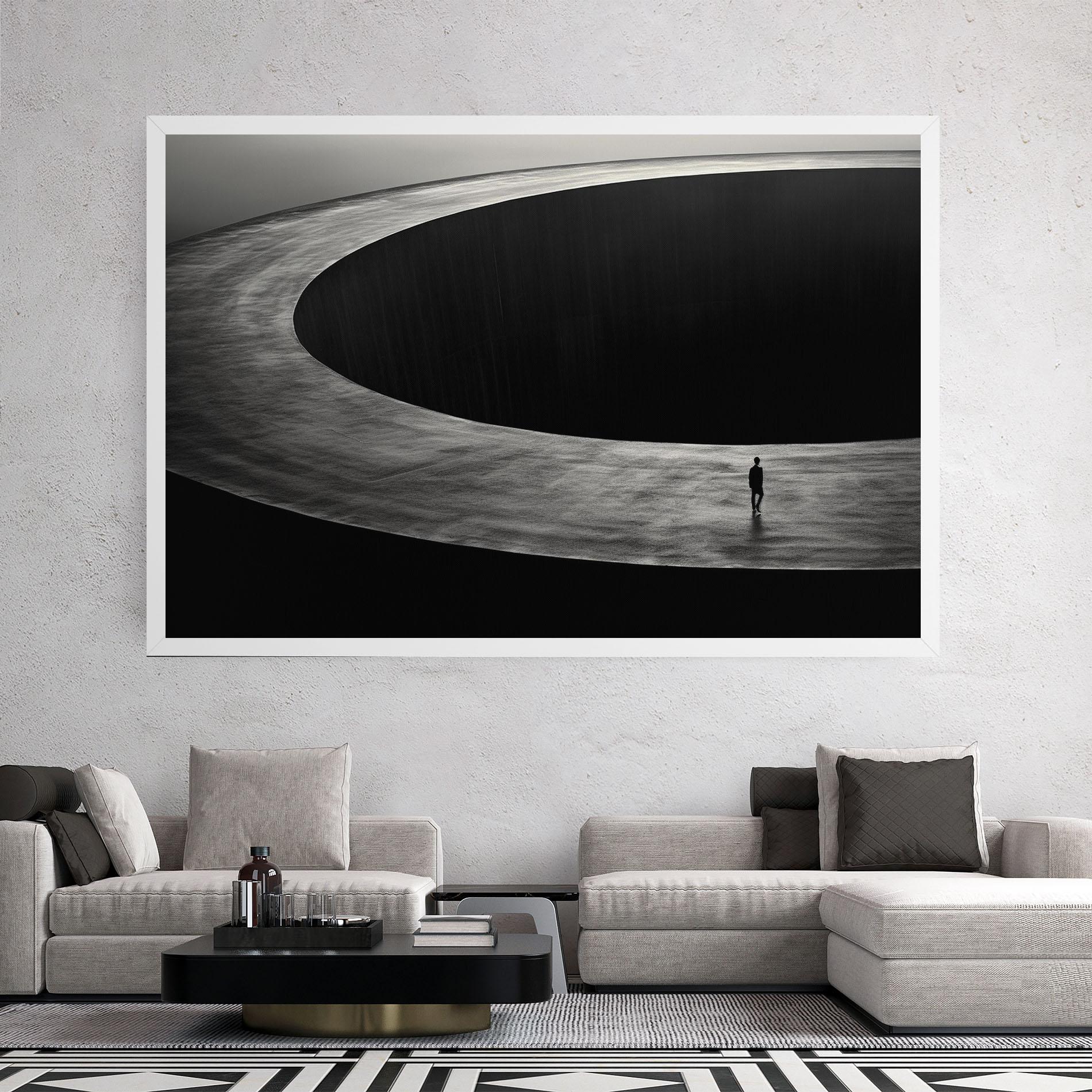 Tablou Canvas Man Walking mockup 2