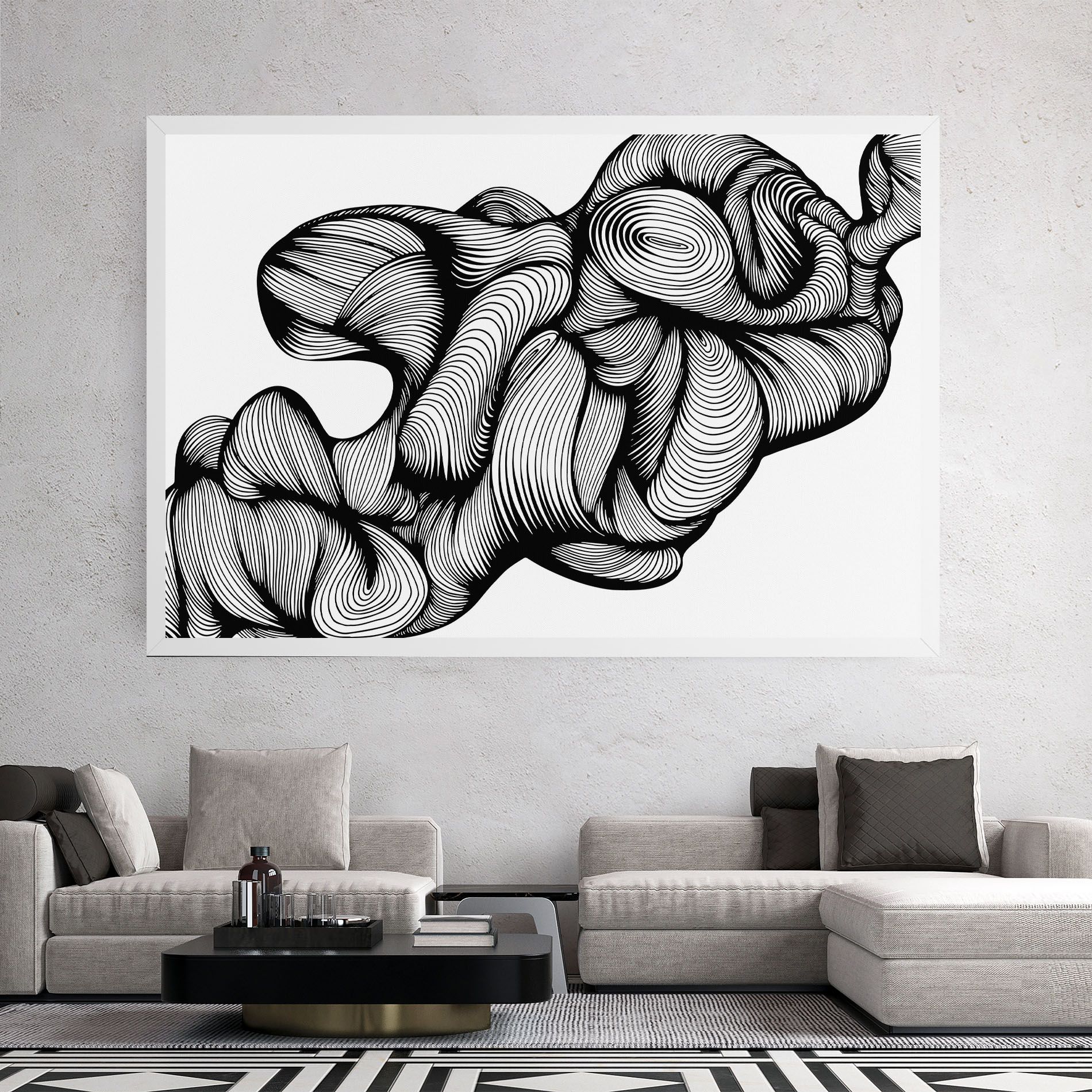 Monochrome Doodle mockup 2