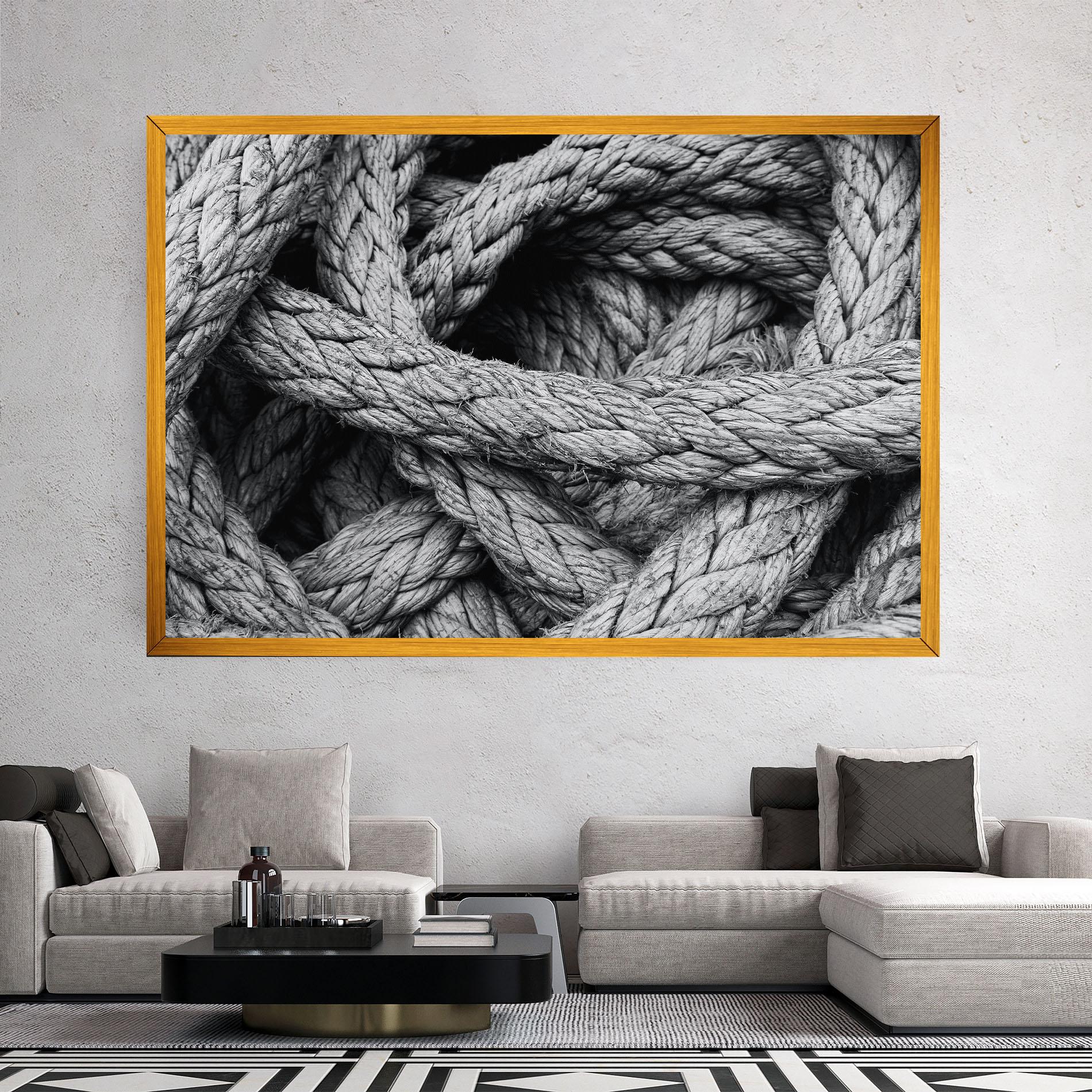 Tablou Canvas Gray String mockup 2