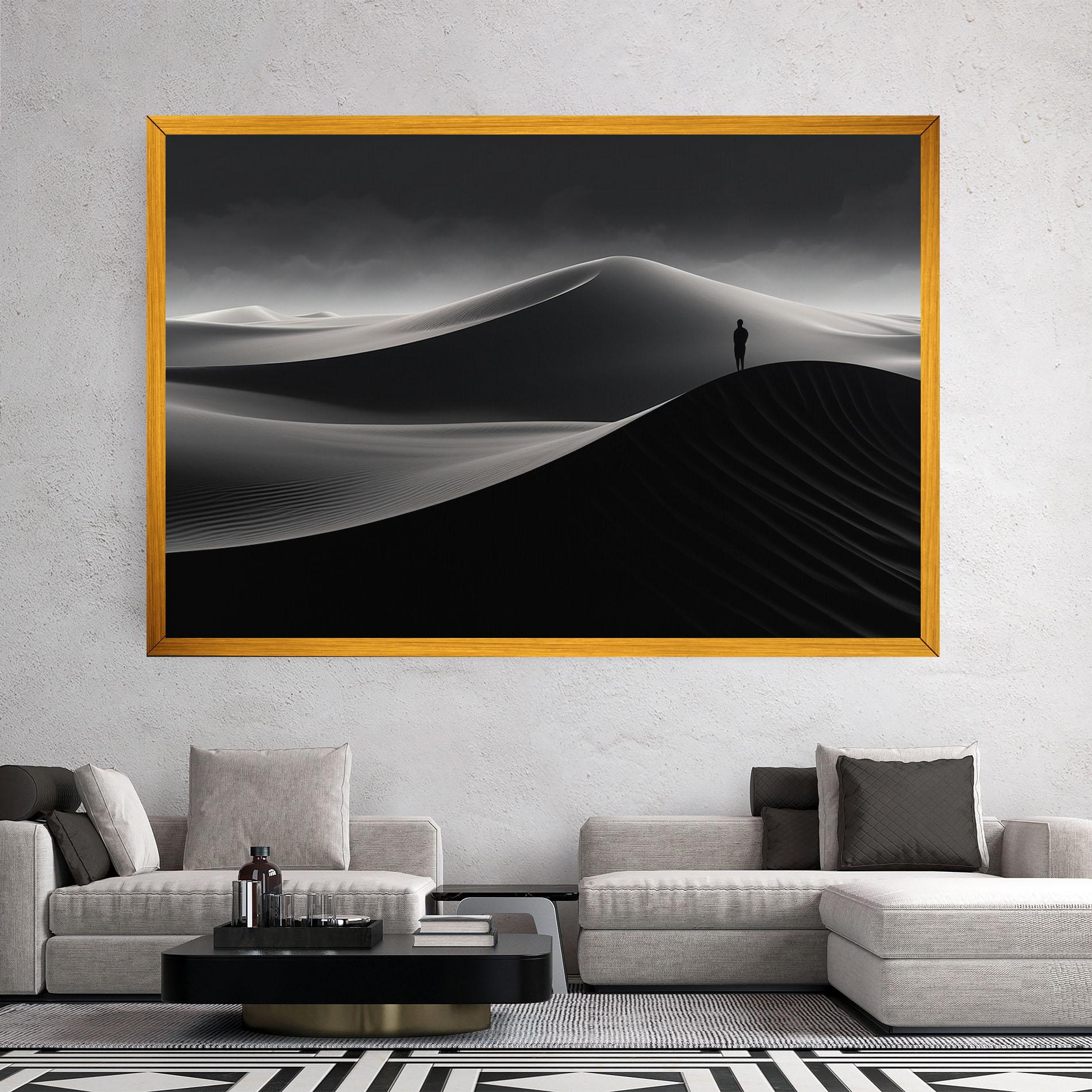 Tablou Canvas Grey Dune mockup 2
