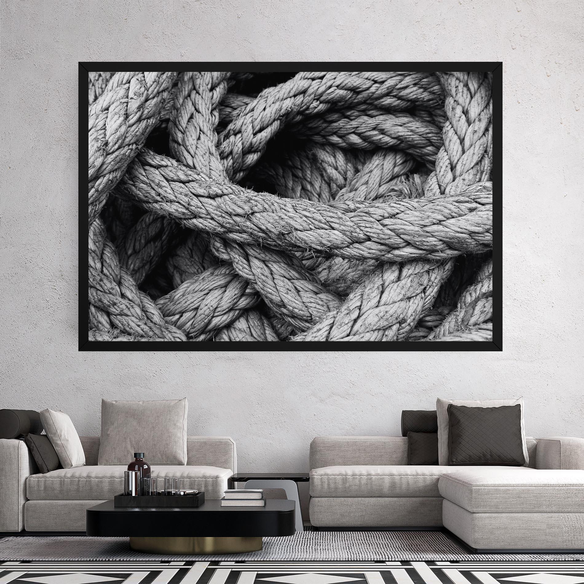 Tablou Canvas Gray String mockup 2