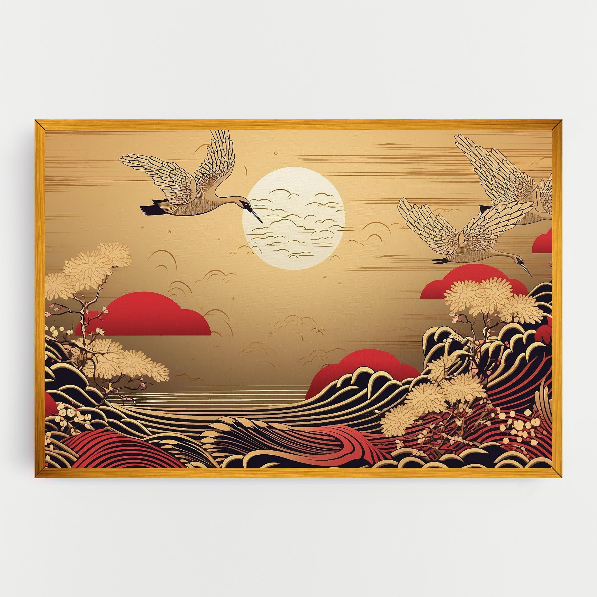 Tablou Canvas Chinese Wind Art mockup 0