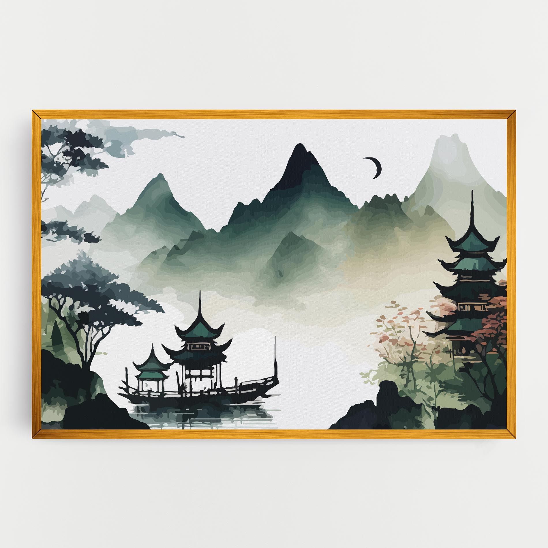 Green Mountain Moon mockup 0