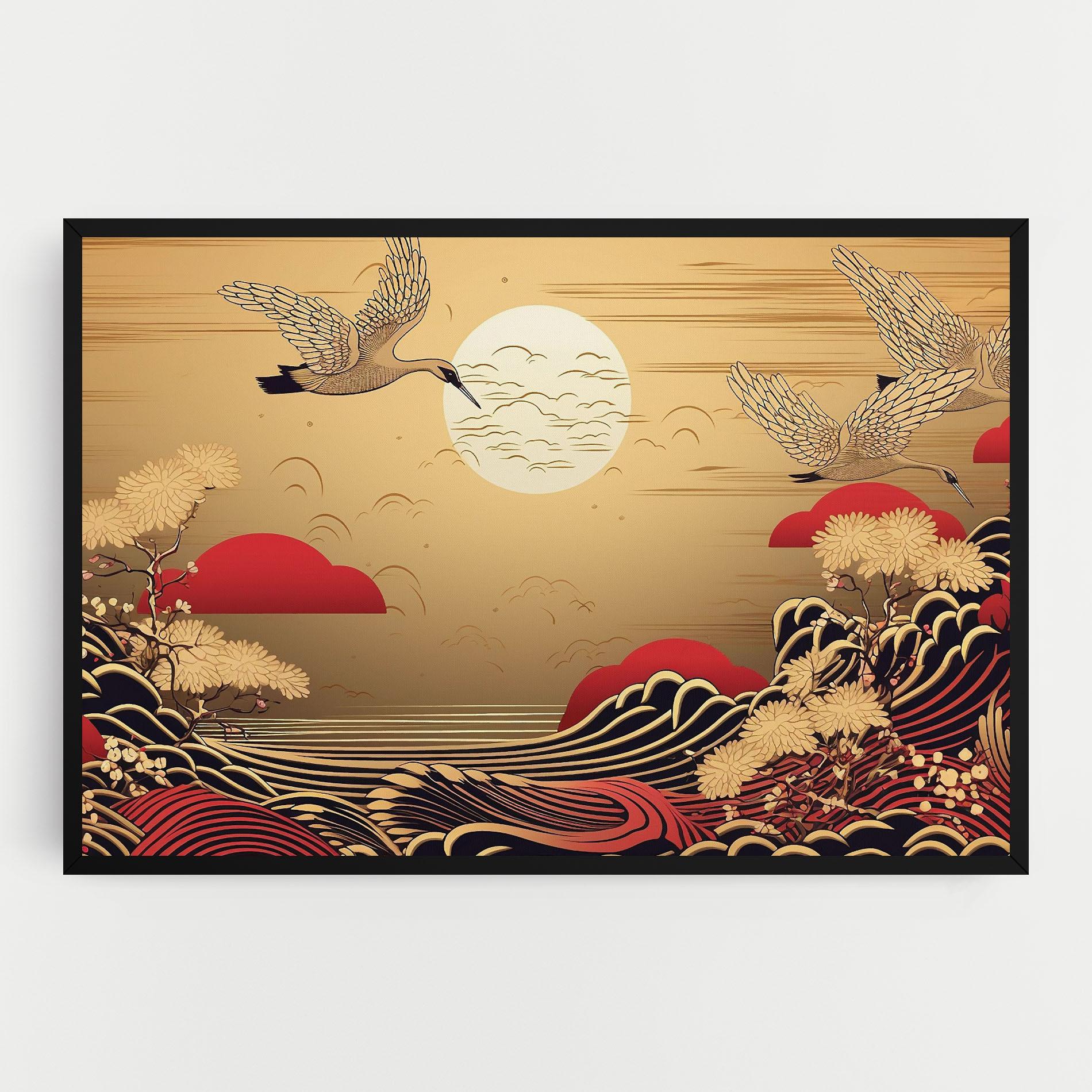 Tablou Canvas Chinese Wind Art mockup 0
