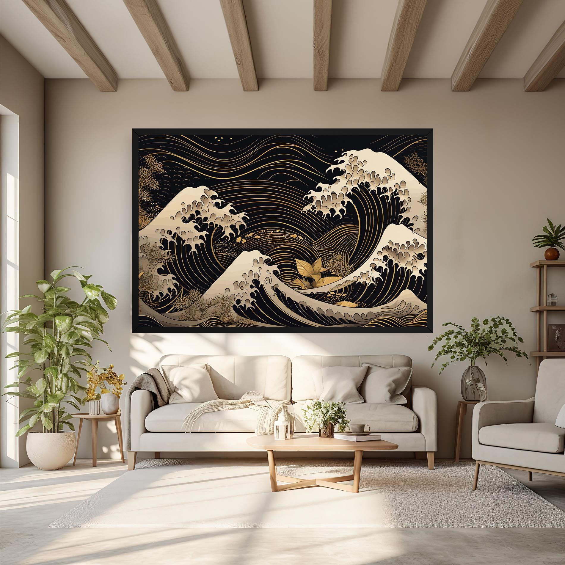 Asiatic Gold Wave mockup 6