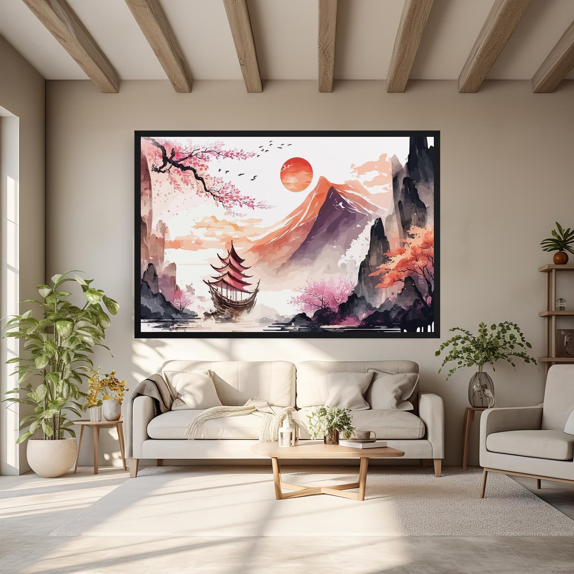 Asiatic Purple Mountain mockup 6