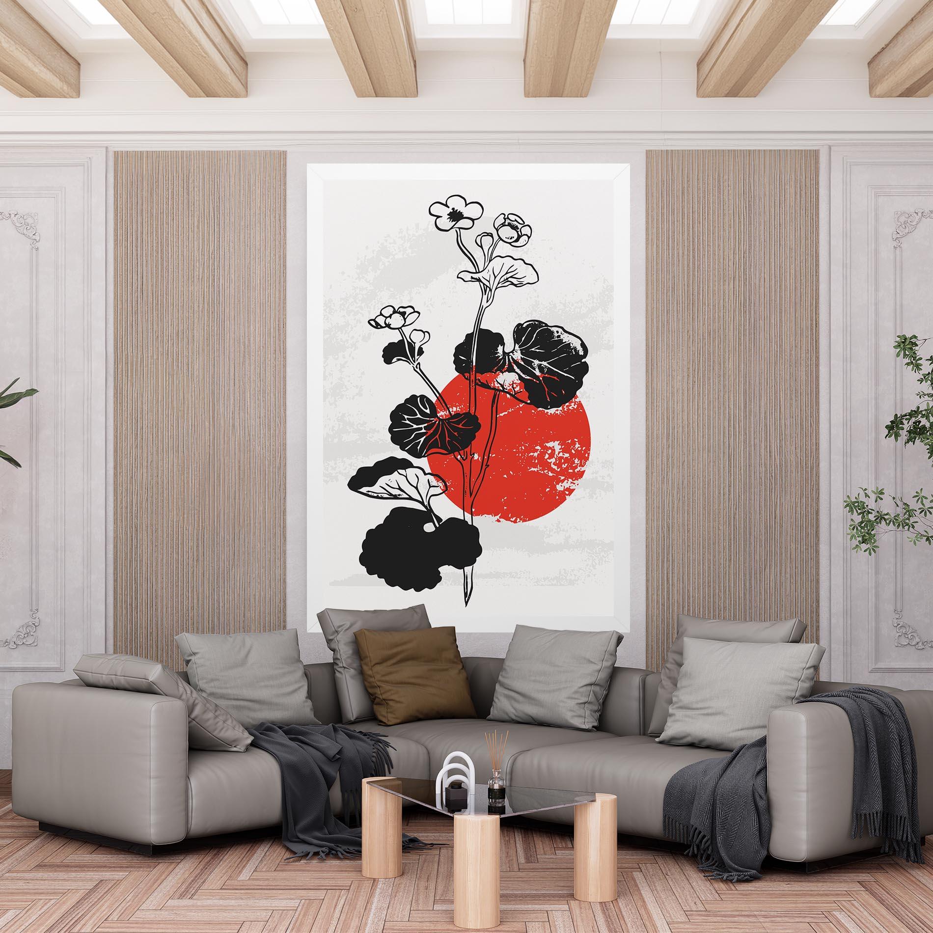 Tablou Canvas Japan Plant Art mockup 6