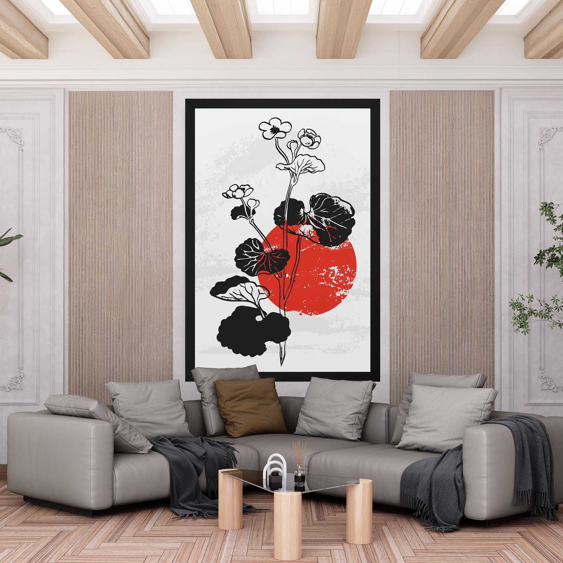 Tablou Canvas Japan Plant Art mockup 6