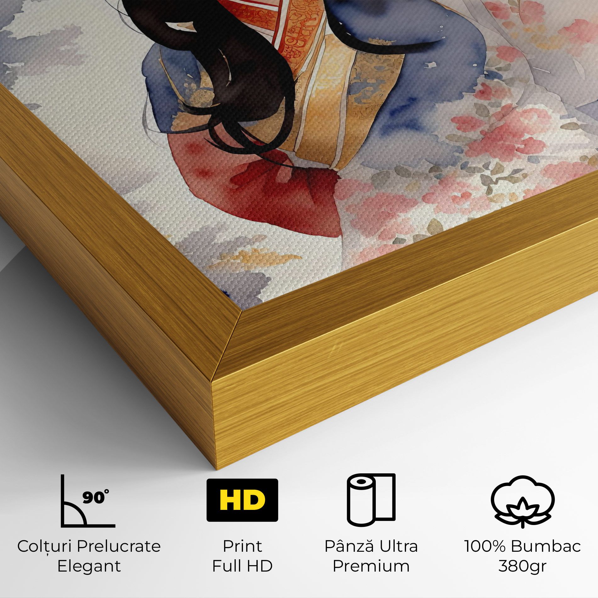 Asian Woman Dancing mockup 4