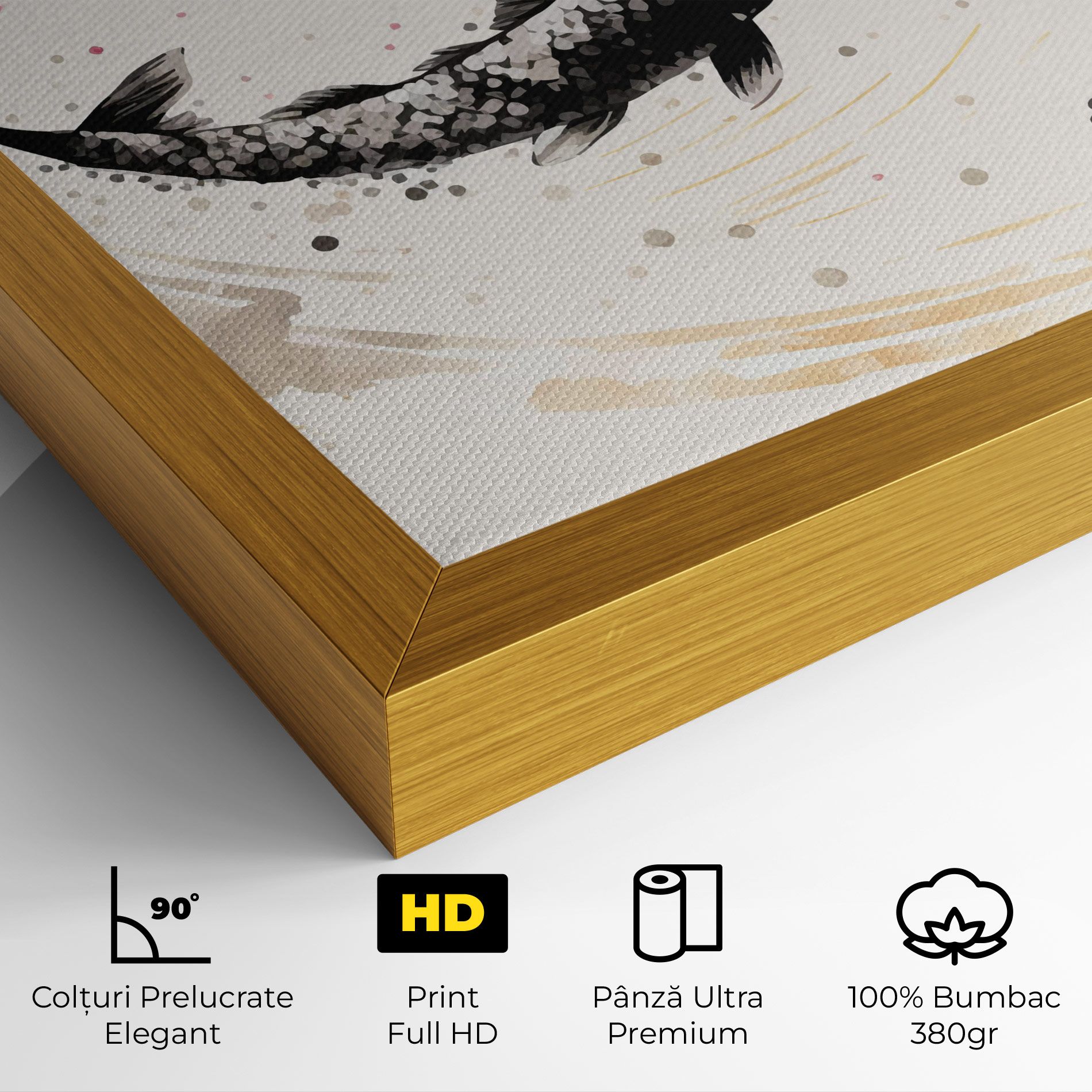 Asiatic Flower Fish mockup 4