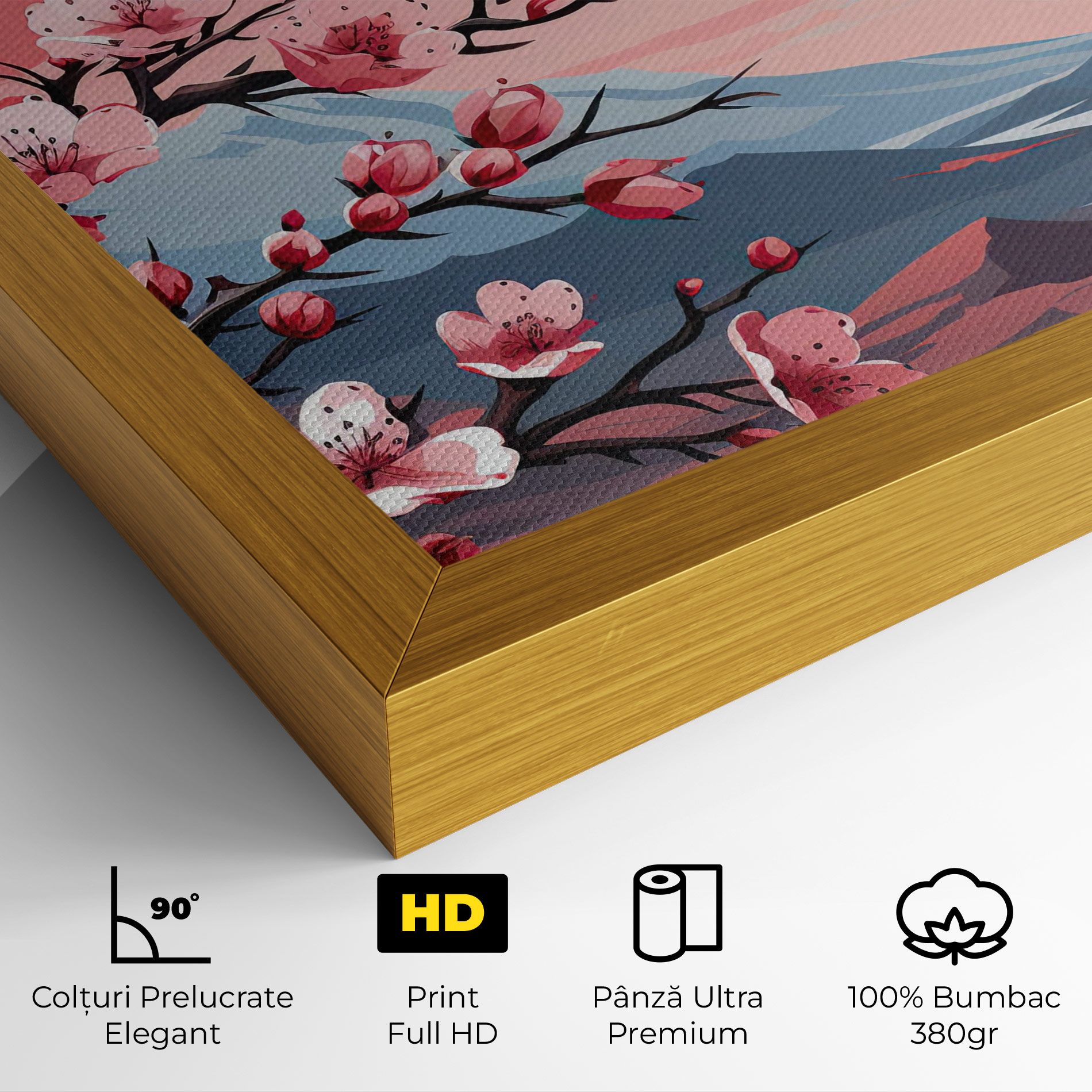 Chinese Cherry Blossoms mockup 4
