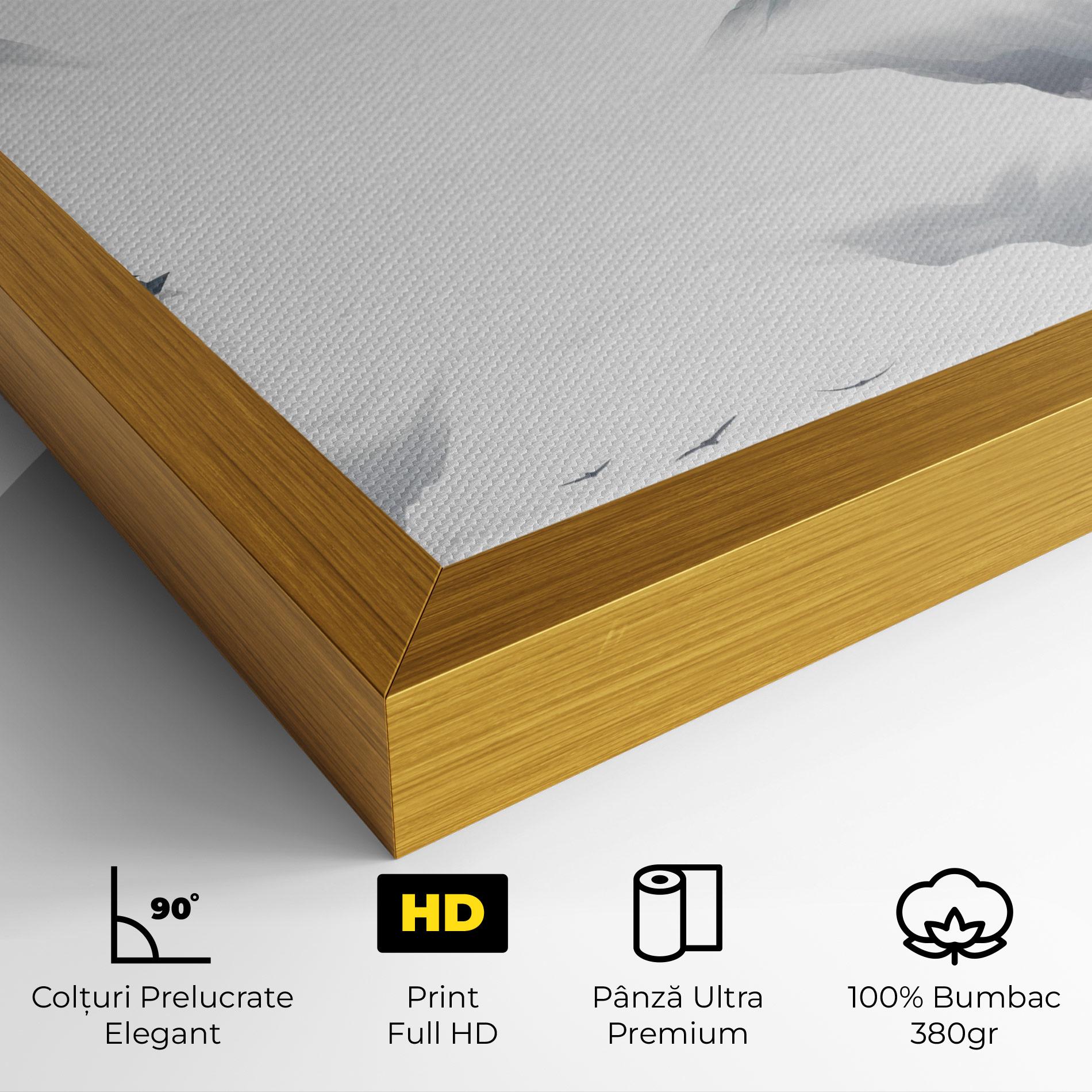 Tablou Canvas Chinese Style Mountains mockup 4