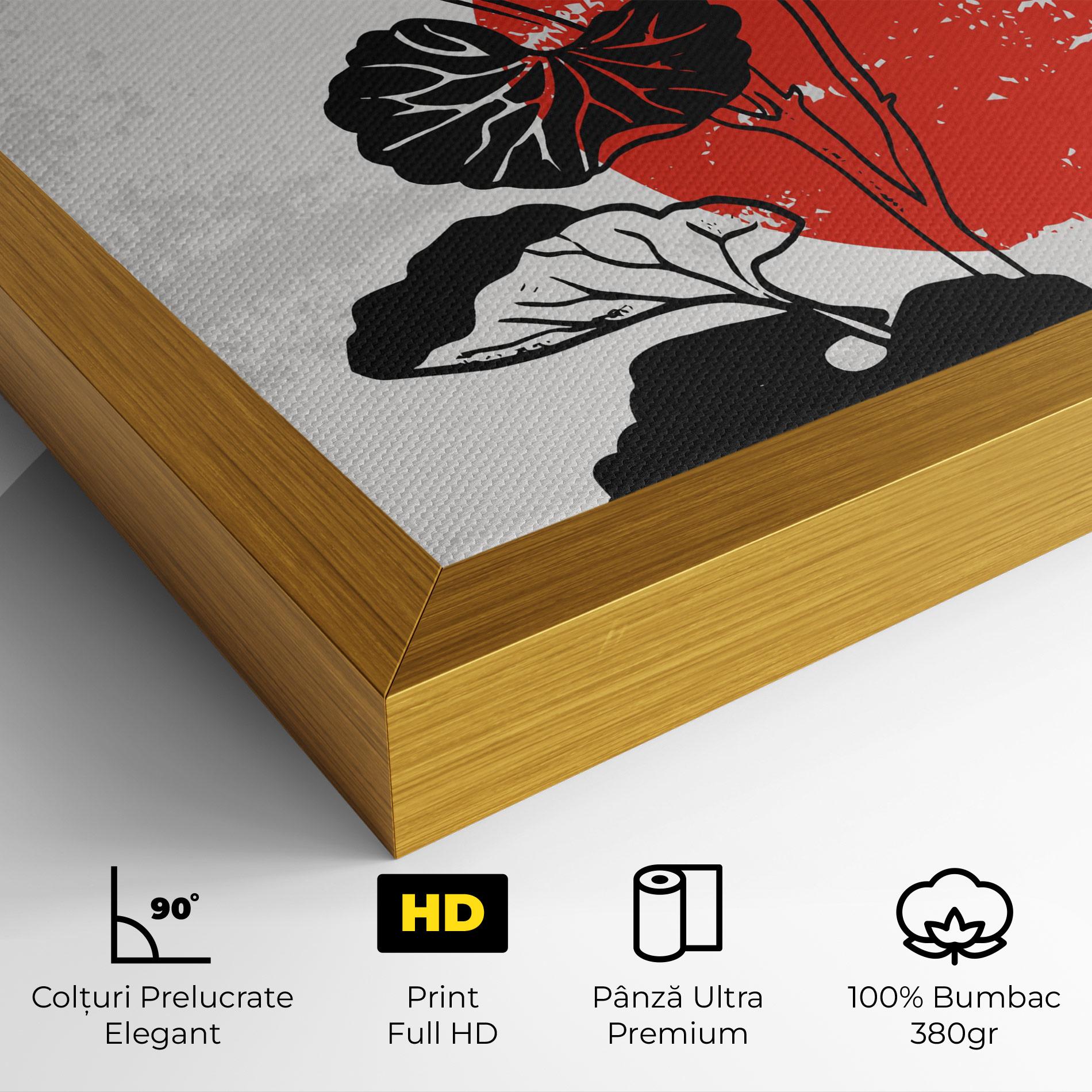 Tablou Canvas Japan Plant Art mockup 4