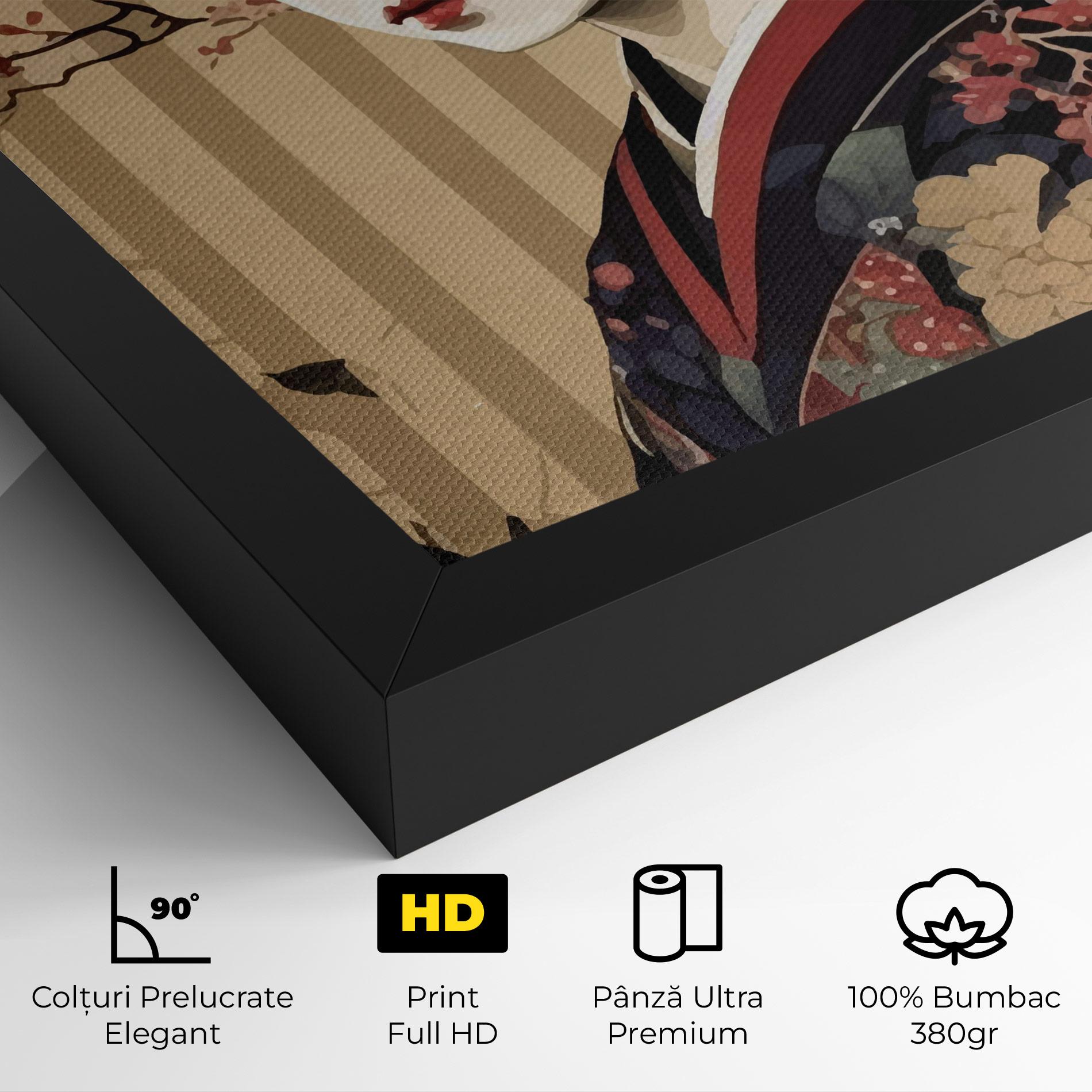 Tablou Canvas Asiatic Lady mockup 4