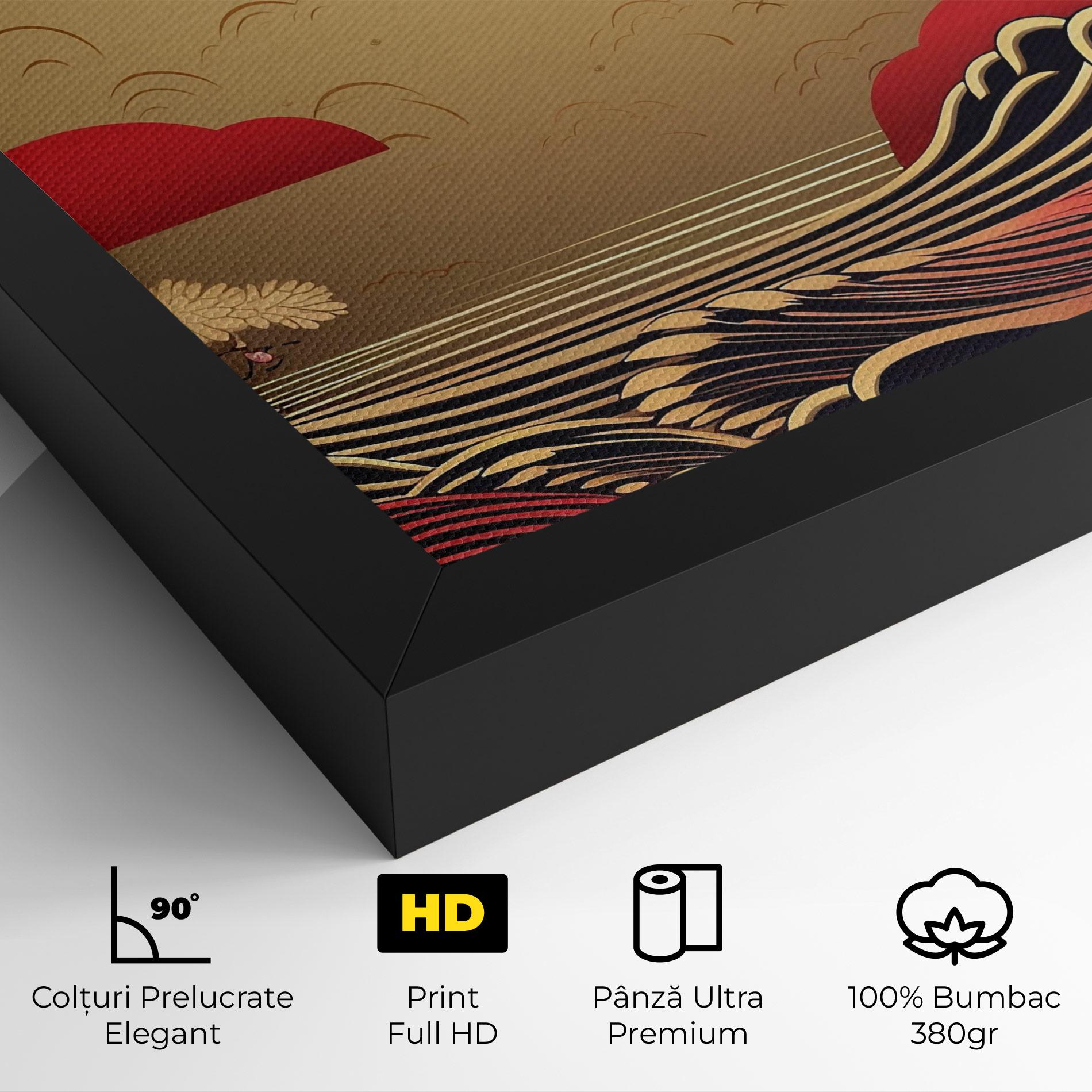 Tablou Canvas Chinese Wind Art mockup 4