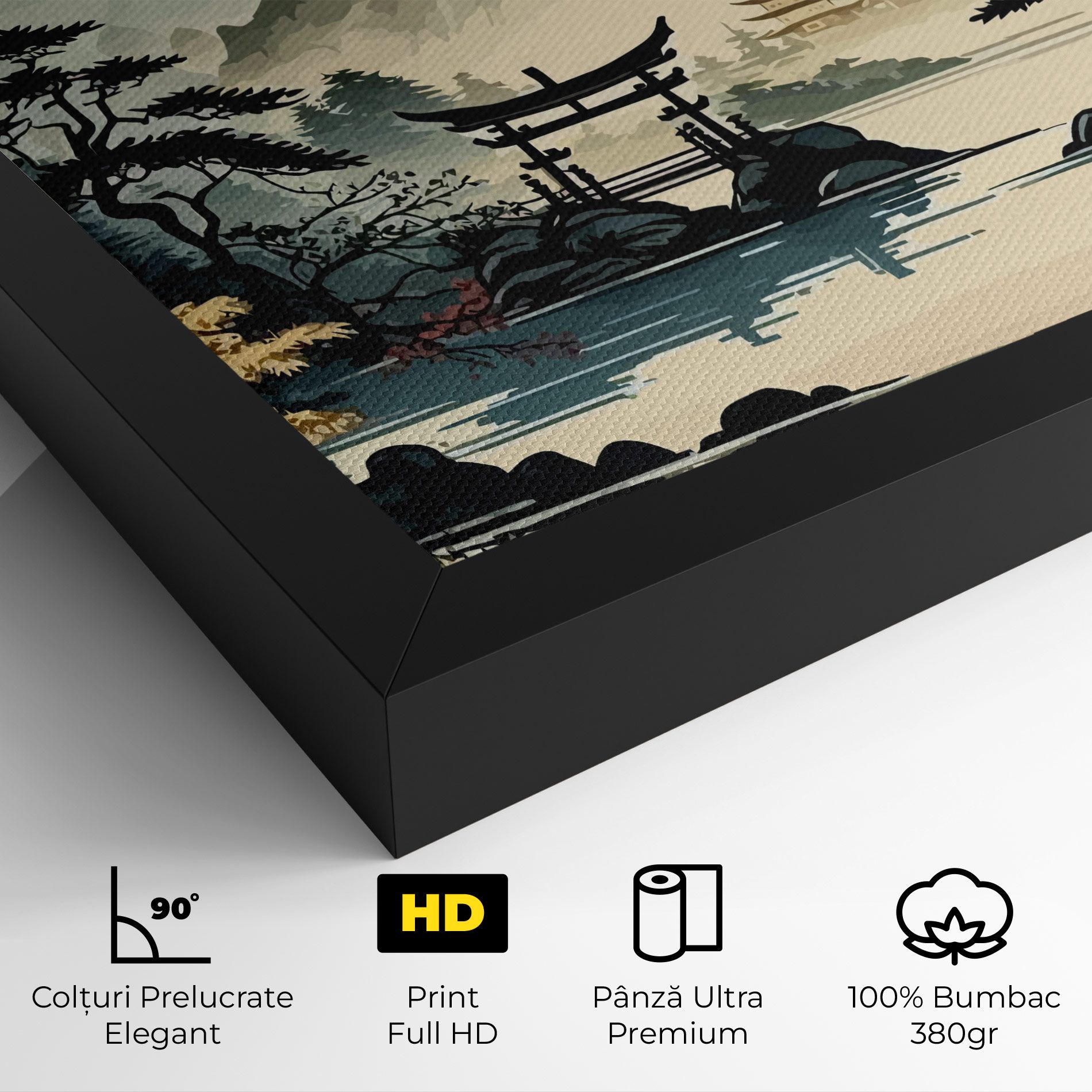 Cream Chinese Mountain mockup 4